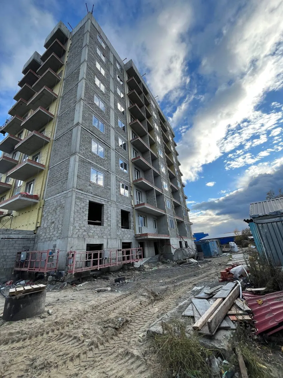 ЖК Конева 9 ход строительства