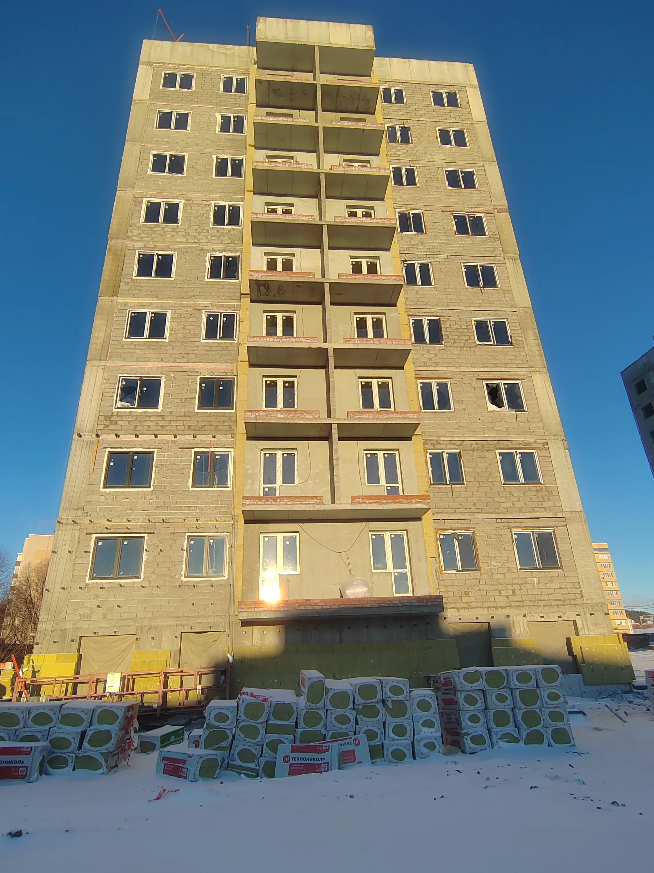 ЖК Конева 9 ход строительства