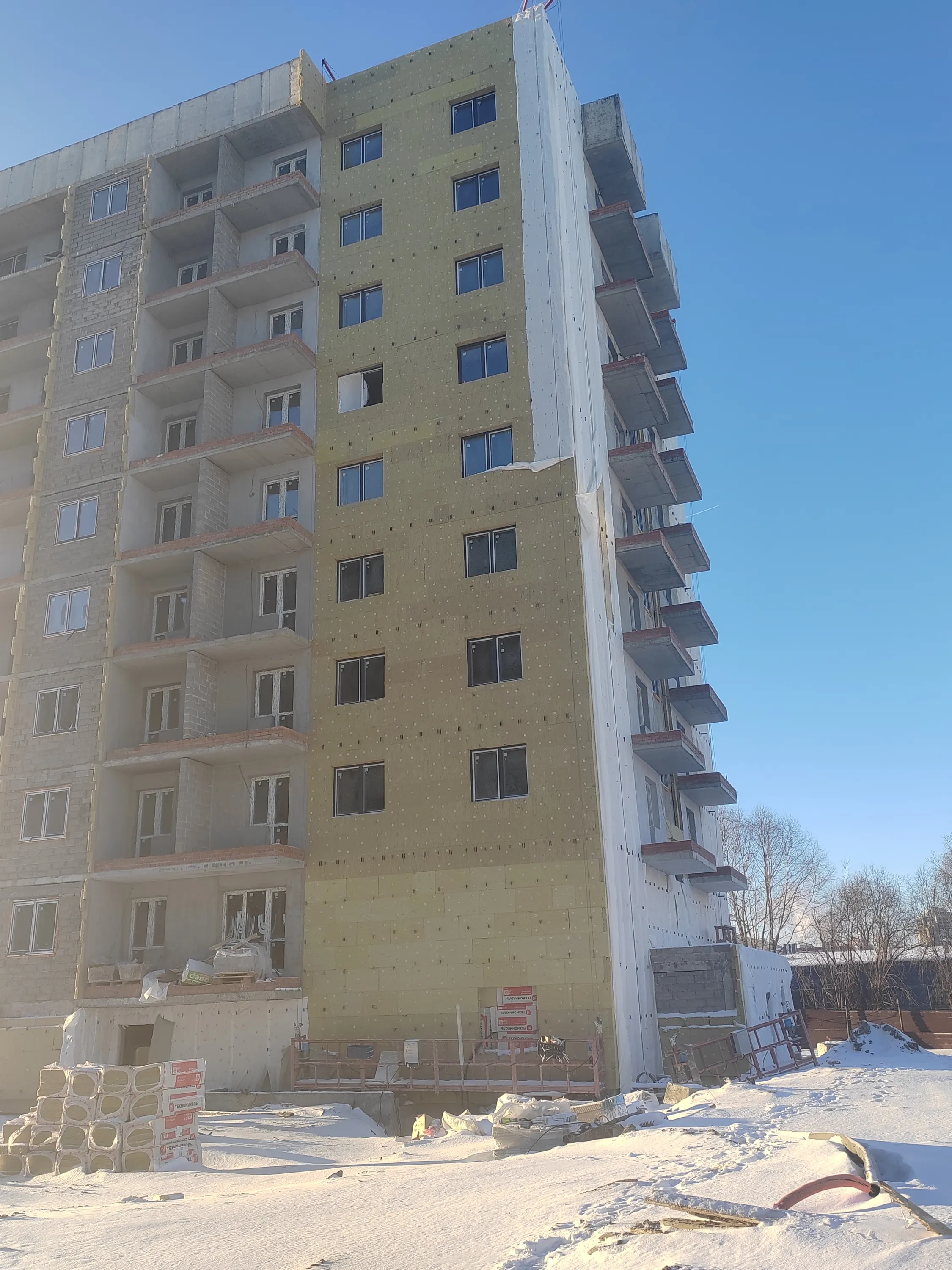 ЖК Конева 9 ход строительства