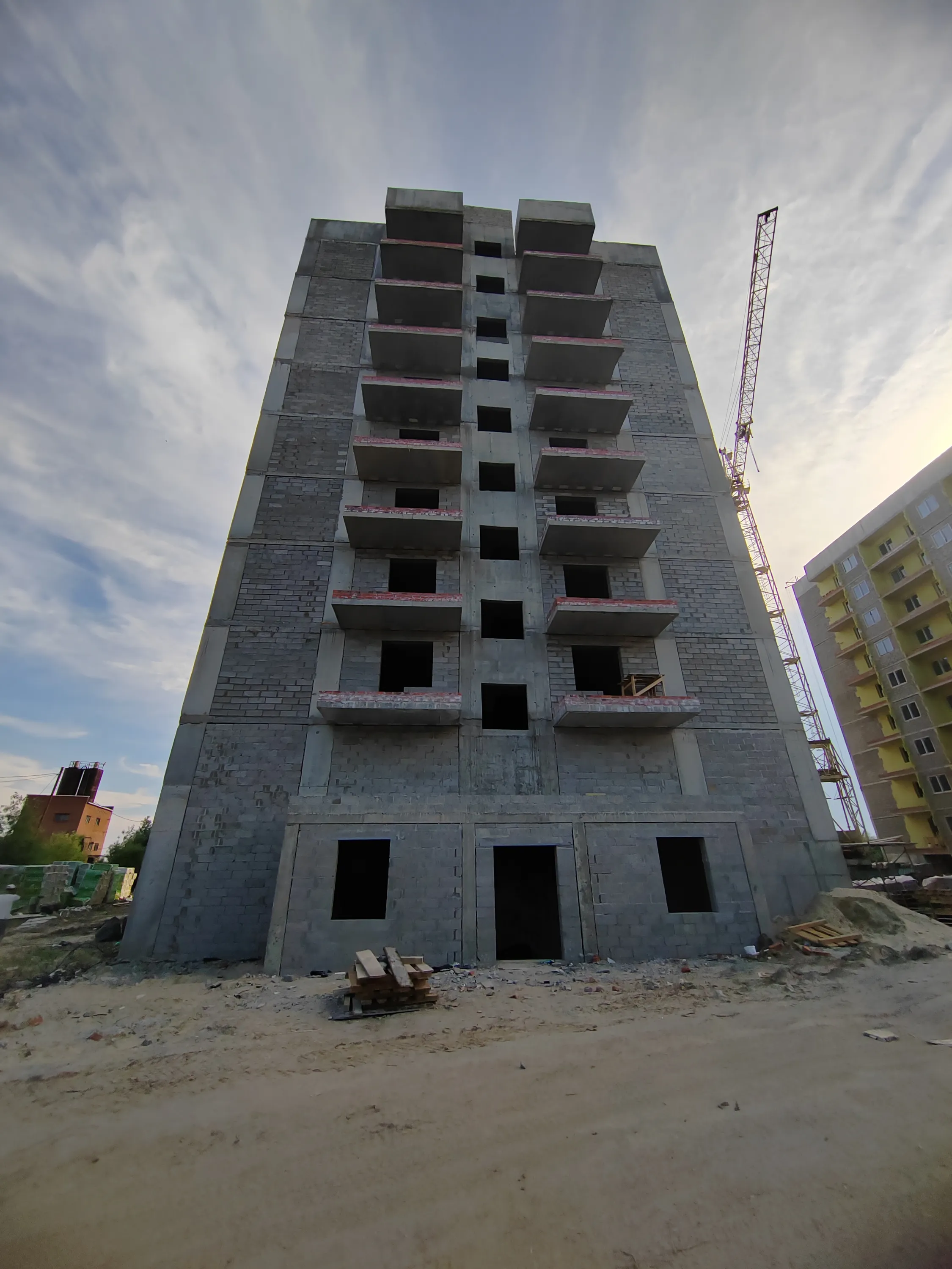 ЖК Конева 9 ход строительства