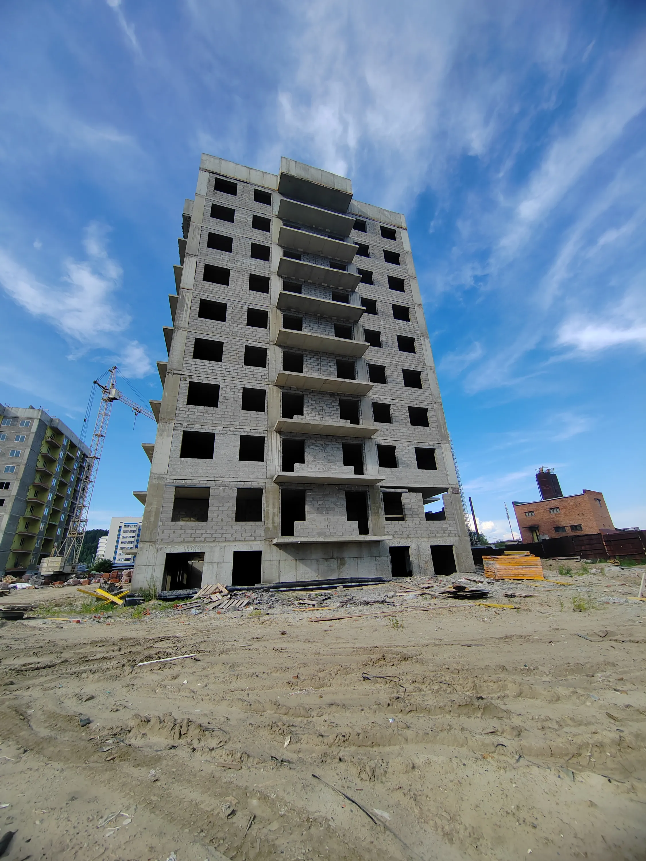 ЖК Конева 9 ход строительства