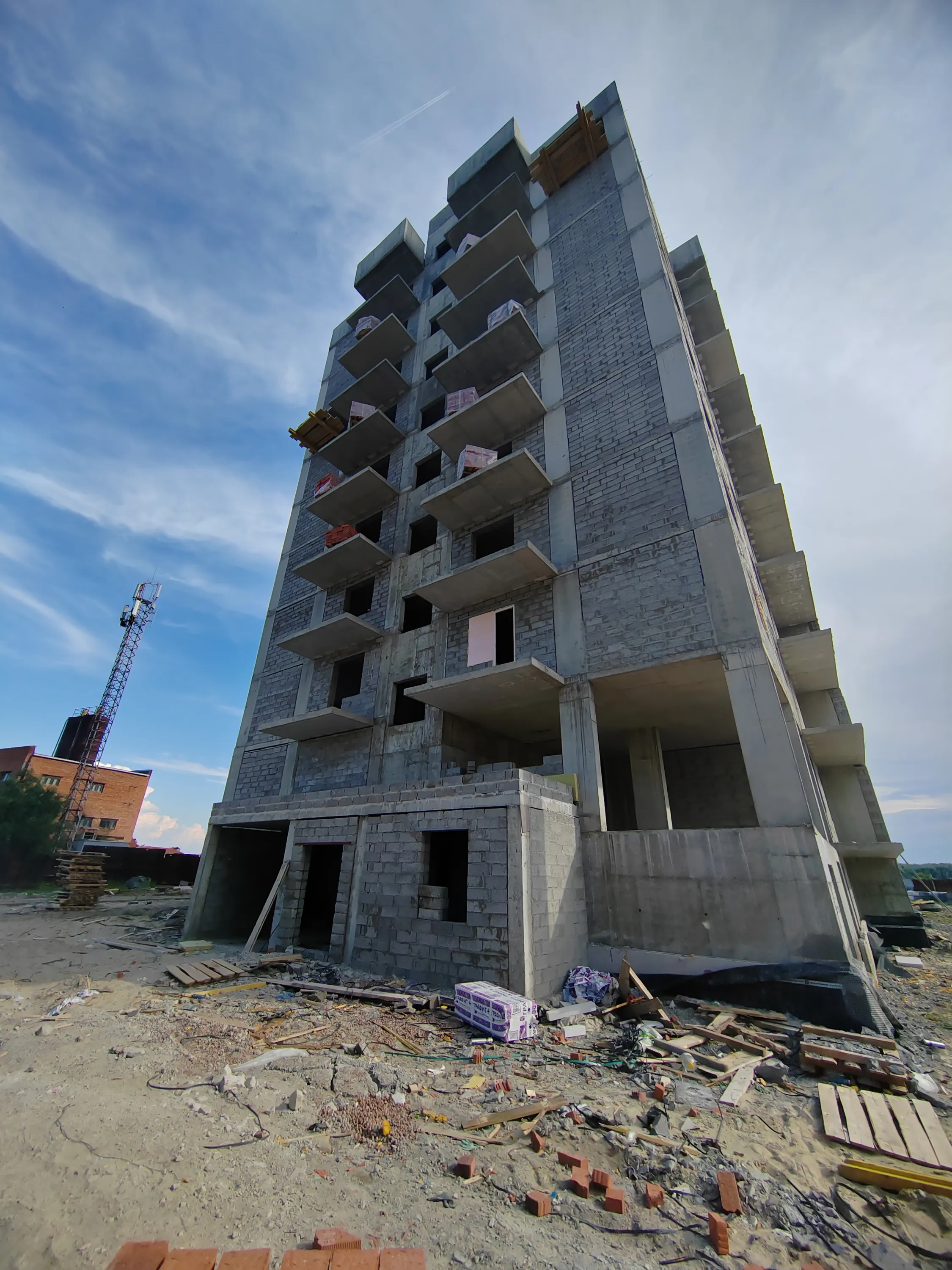 ЖК Конева 9 ход строительства