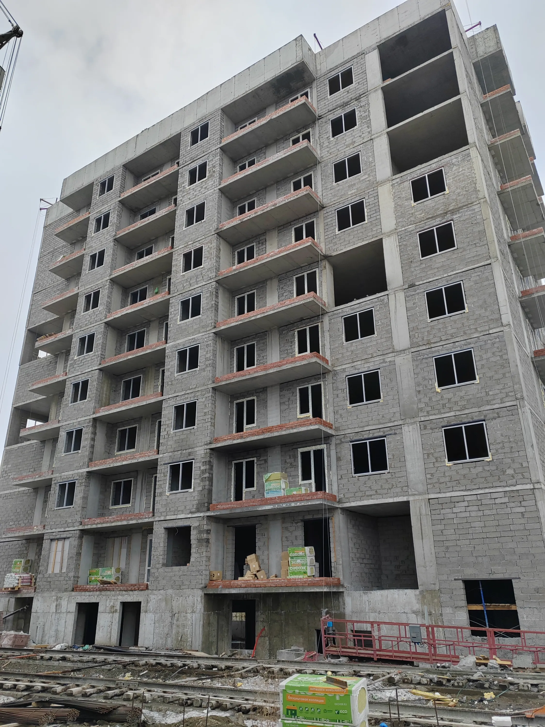 ЖК Конева 9 ход строительства