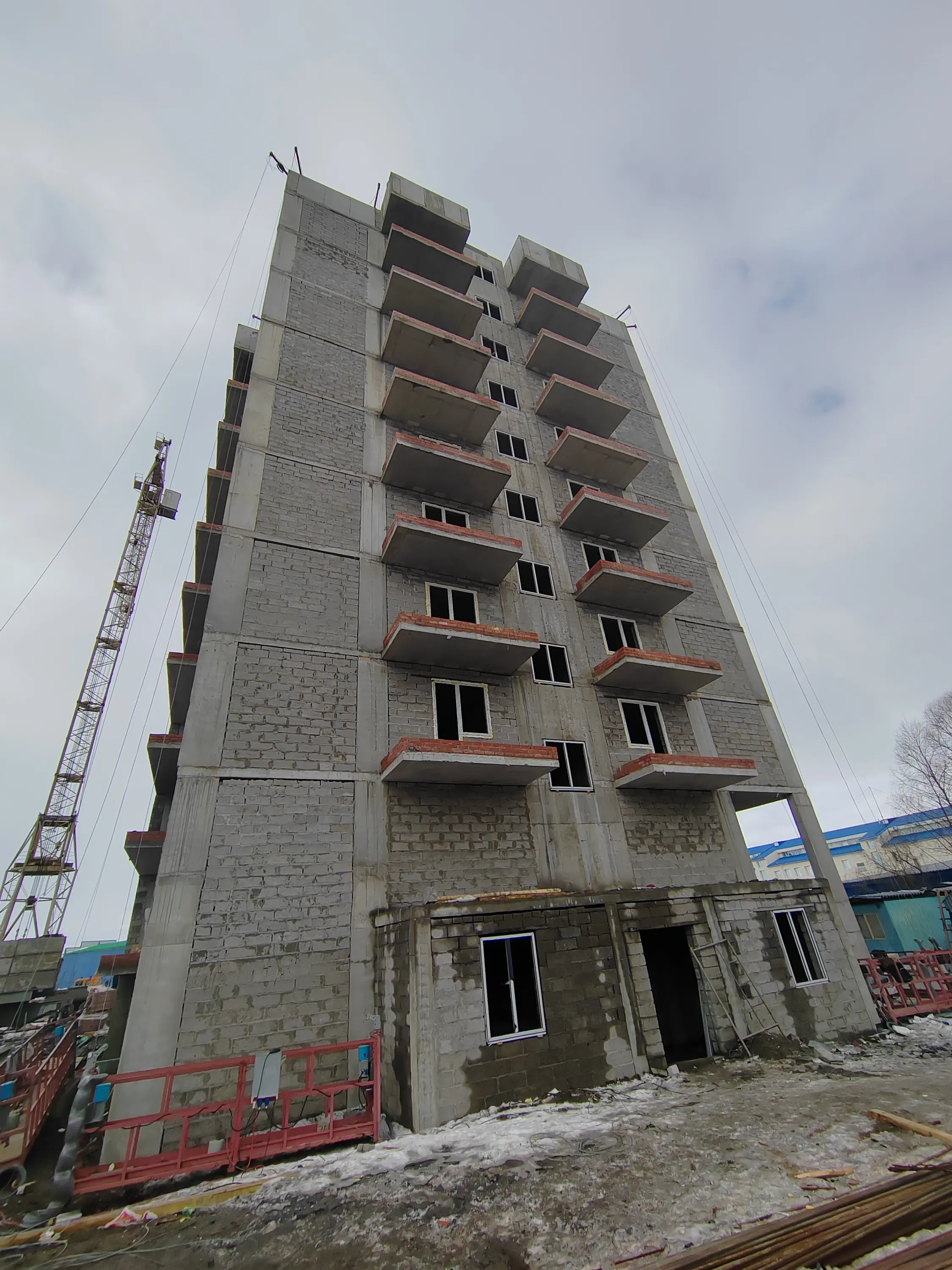 ЖК Конева 9 ход строительства