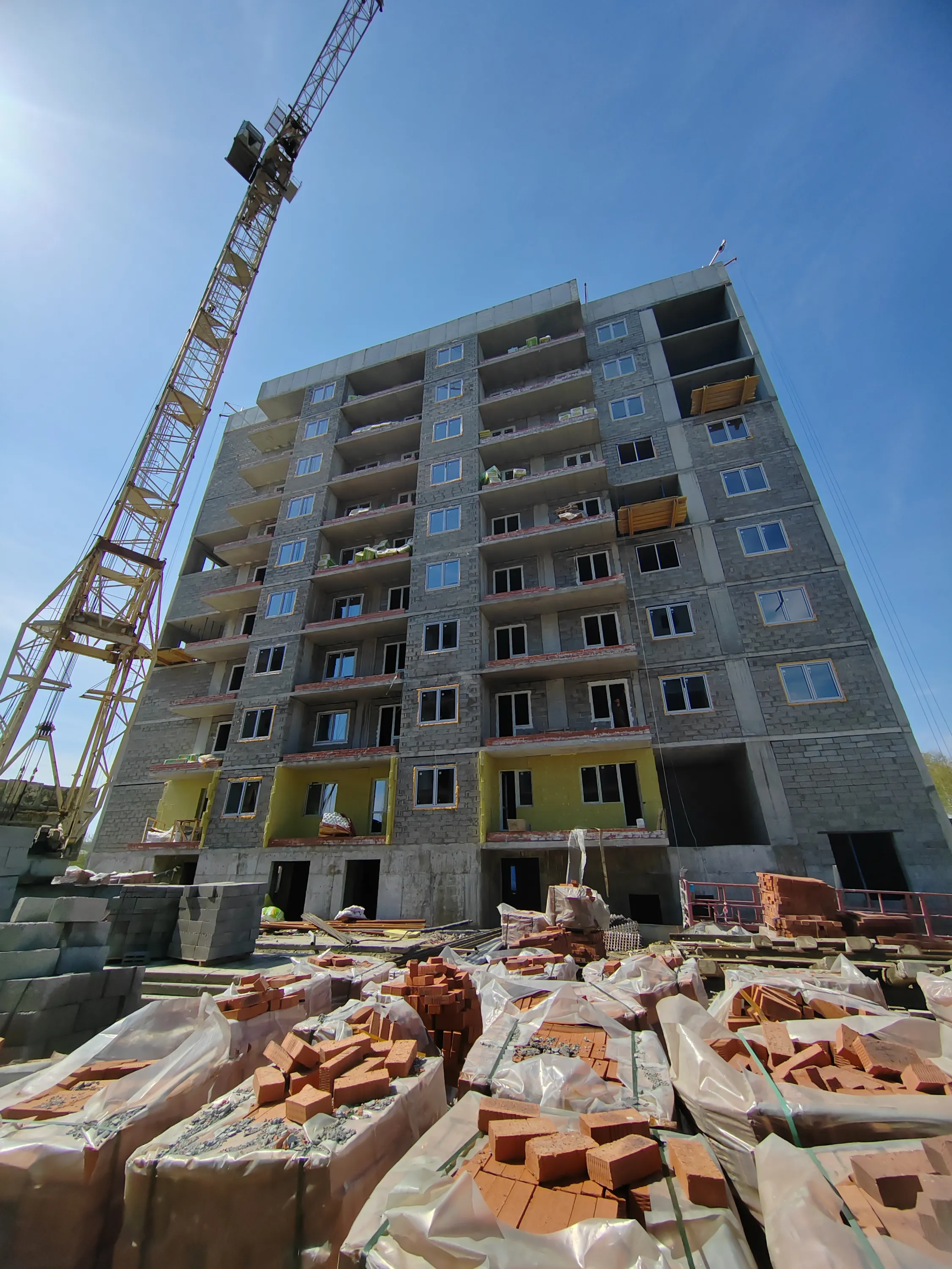 ЖК Конева 9 ход строительства