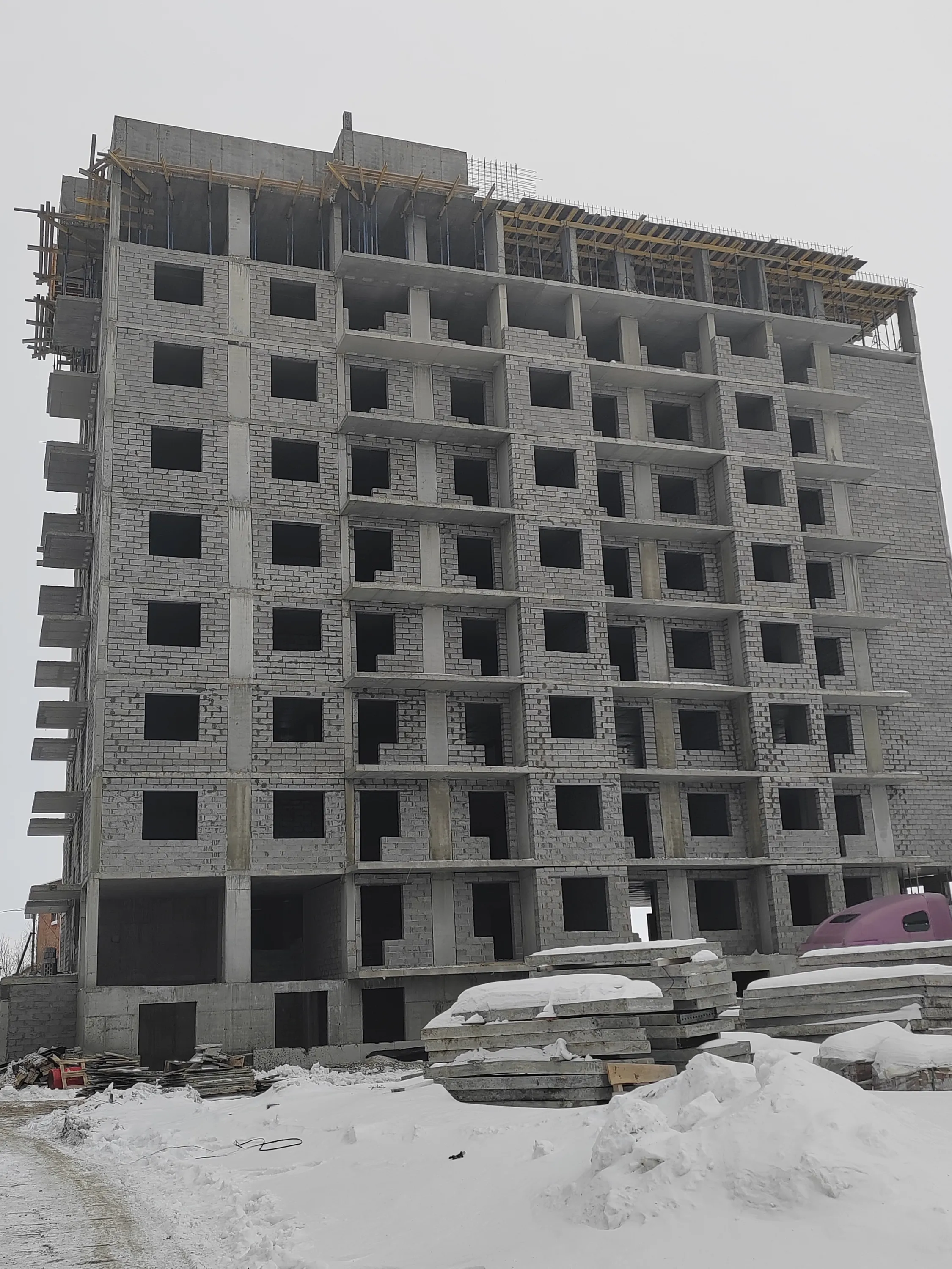 ЖК Конева 9 ход строительства