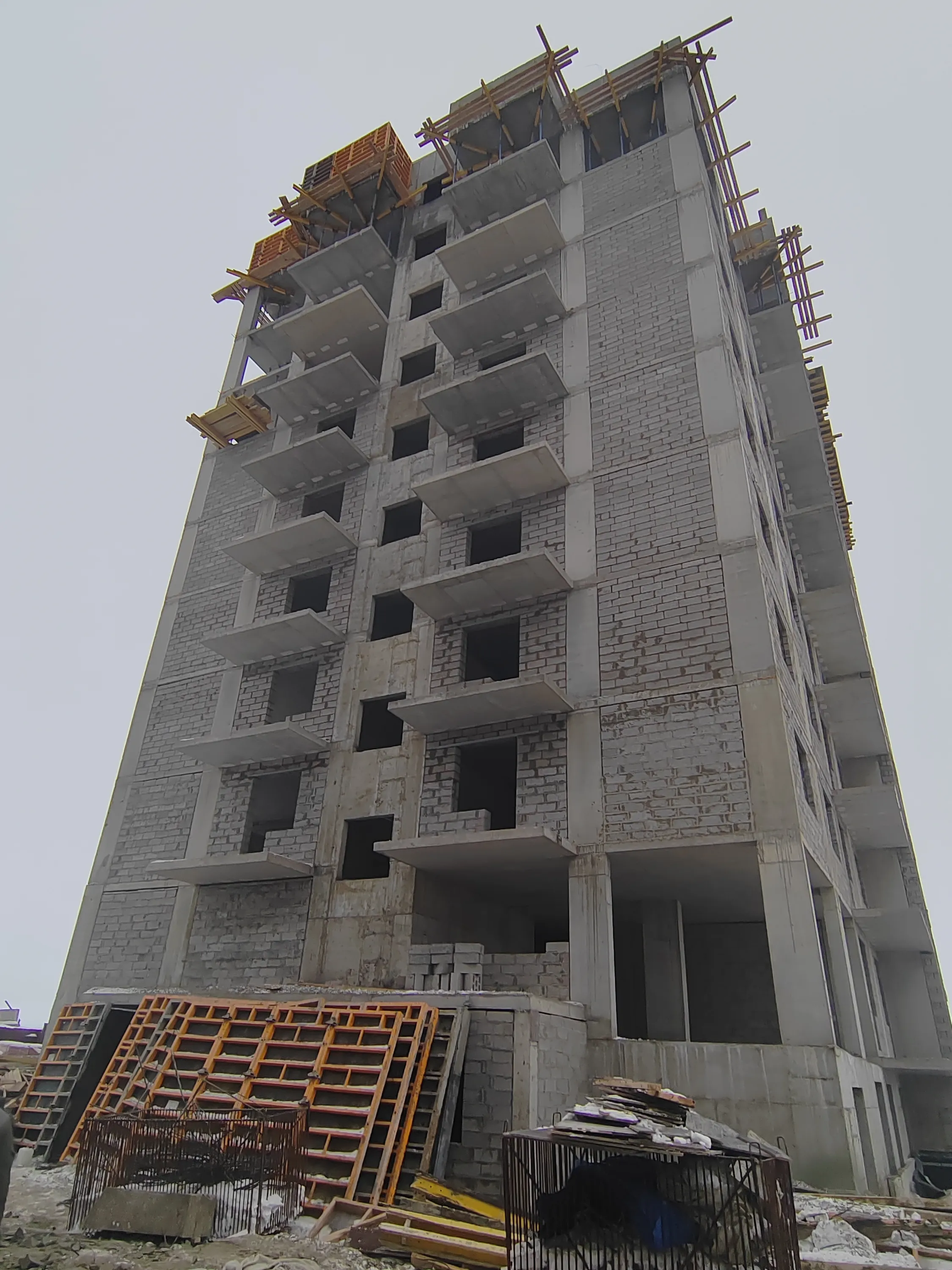 ЖК Конева 9 ход строительства