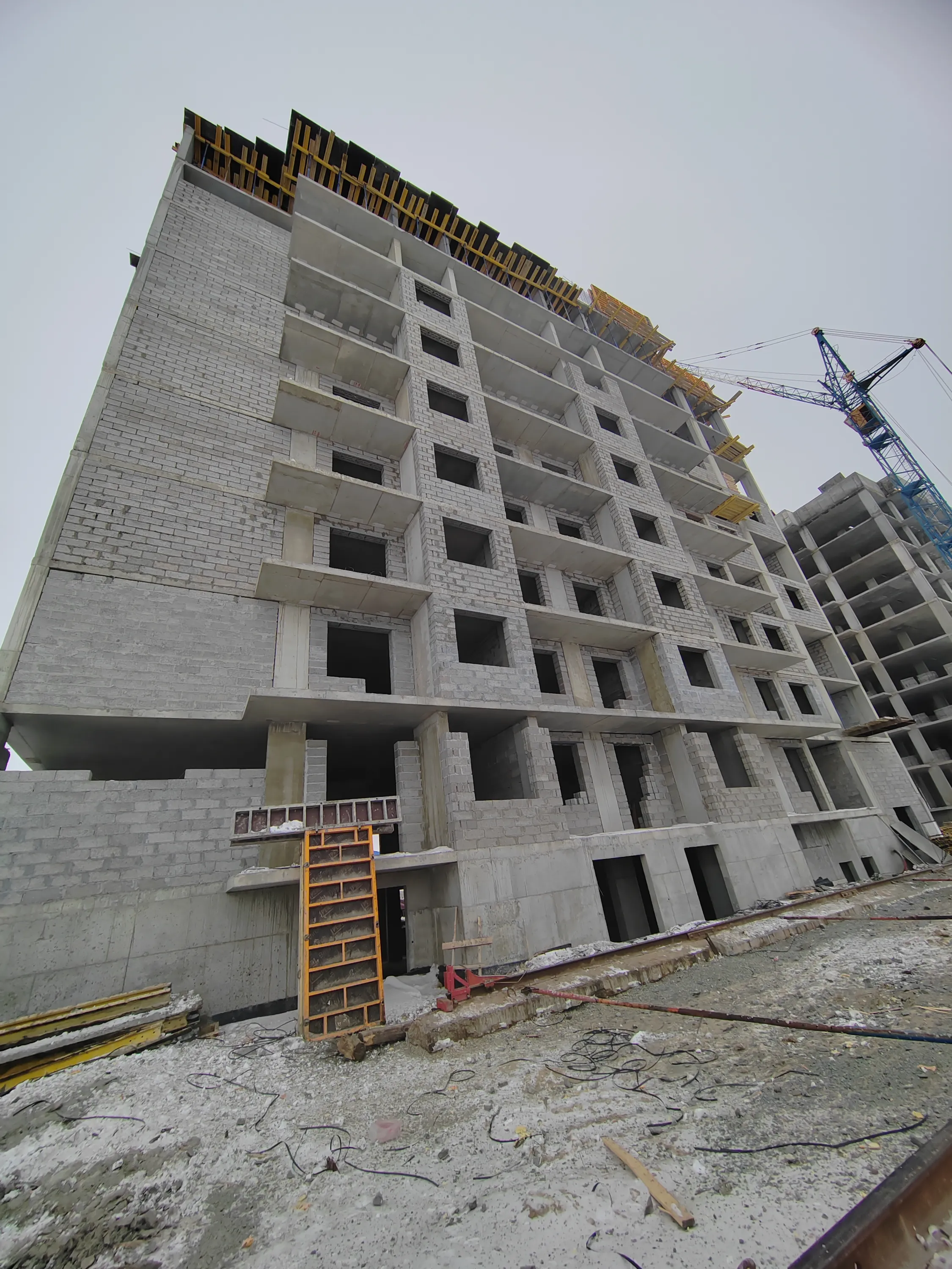 ЖК Конева 9 ход строительства