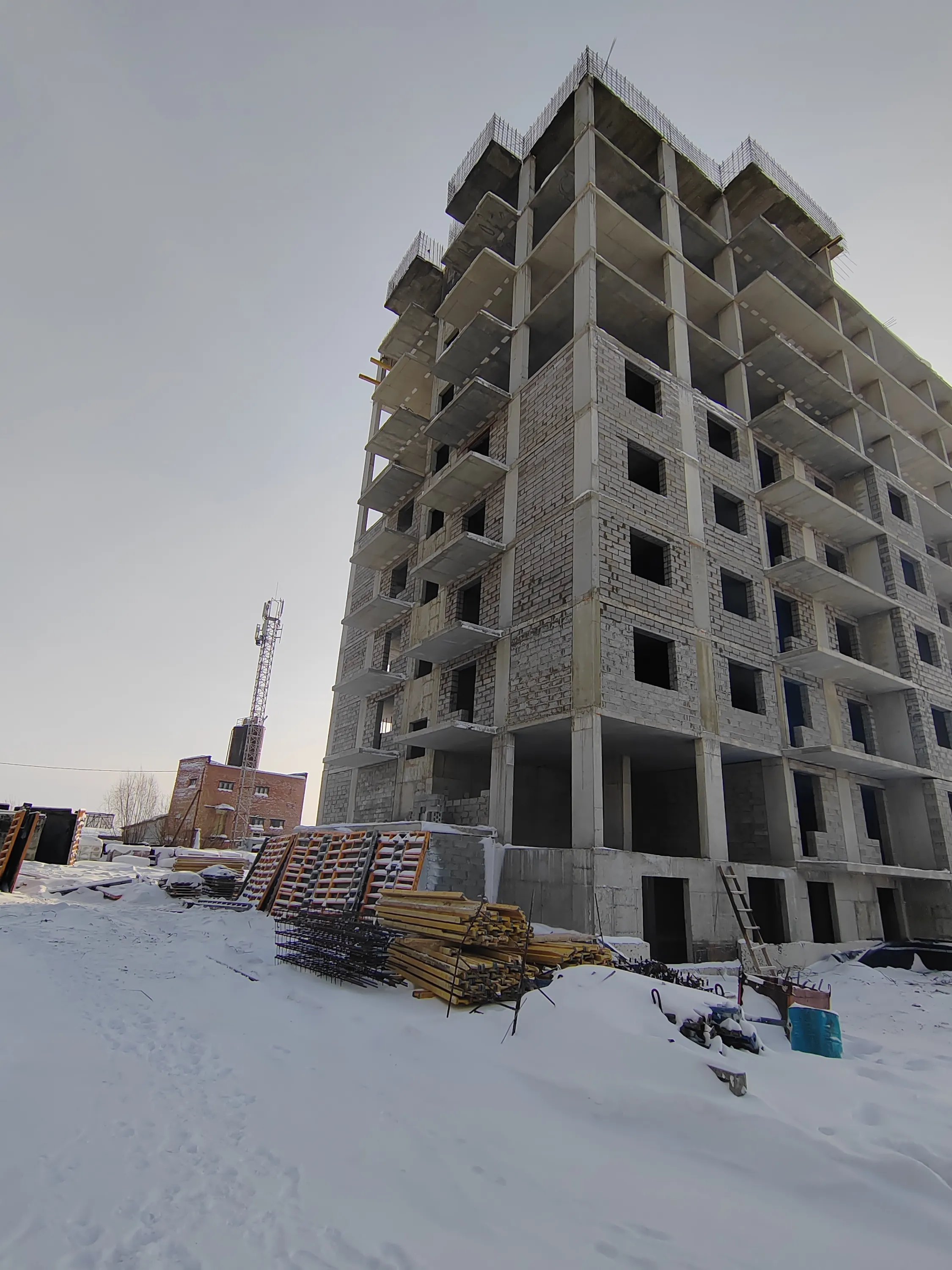 ЖК Конева 9 ход строительства