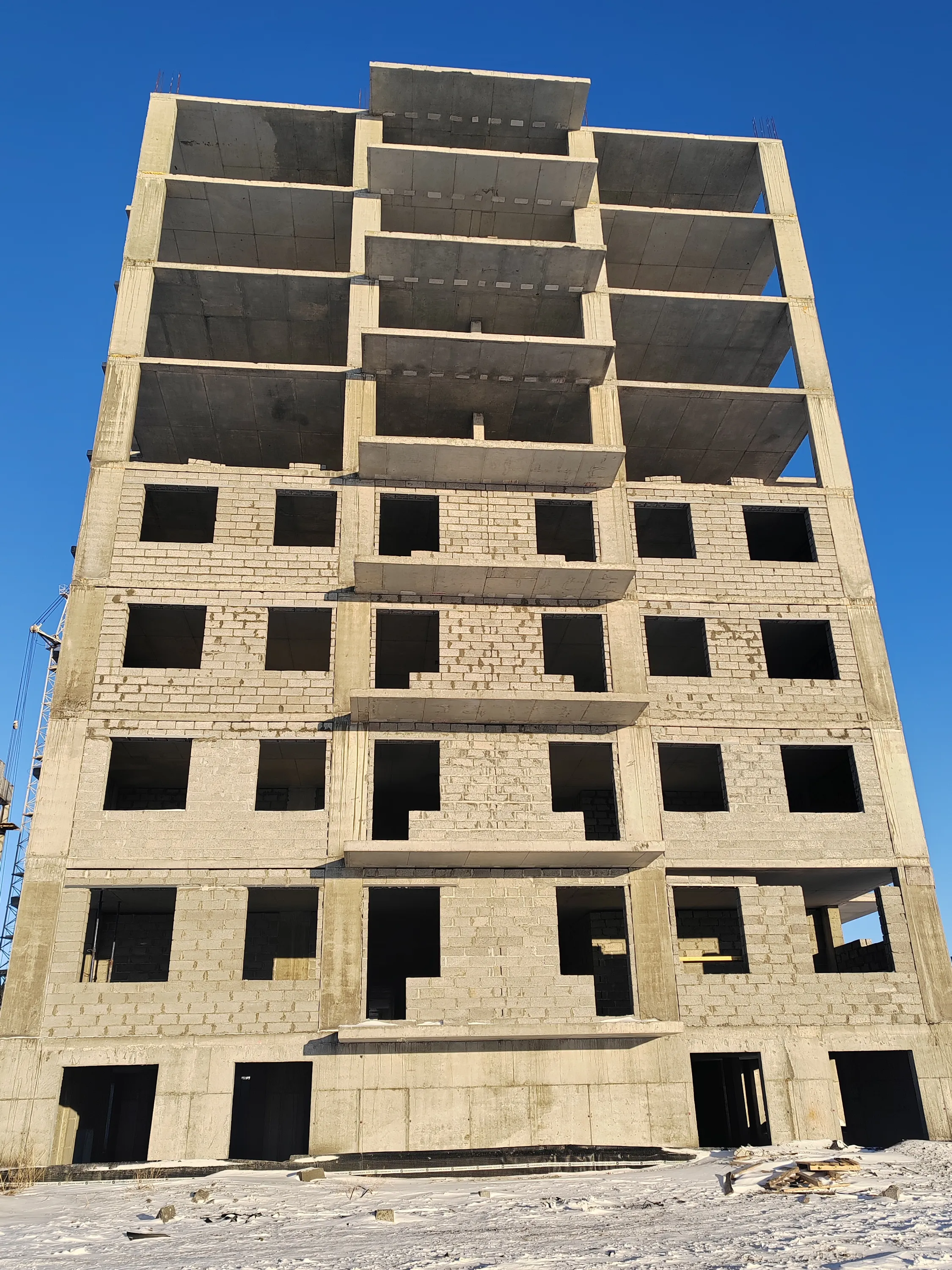 ЖК Конева 9 ход строительства