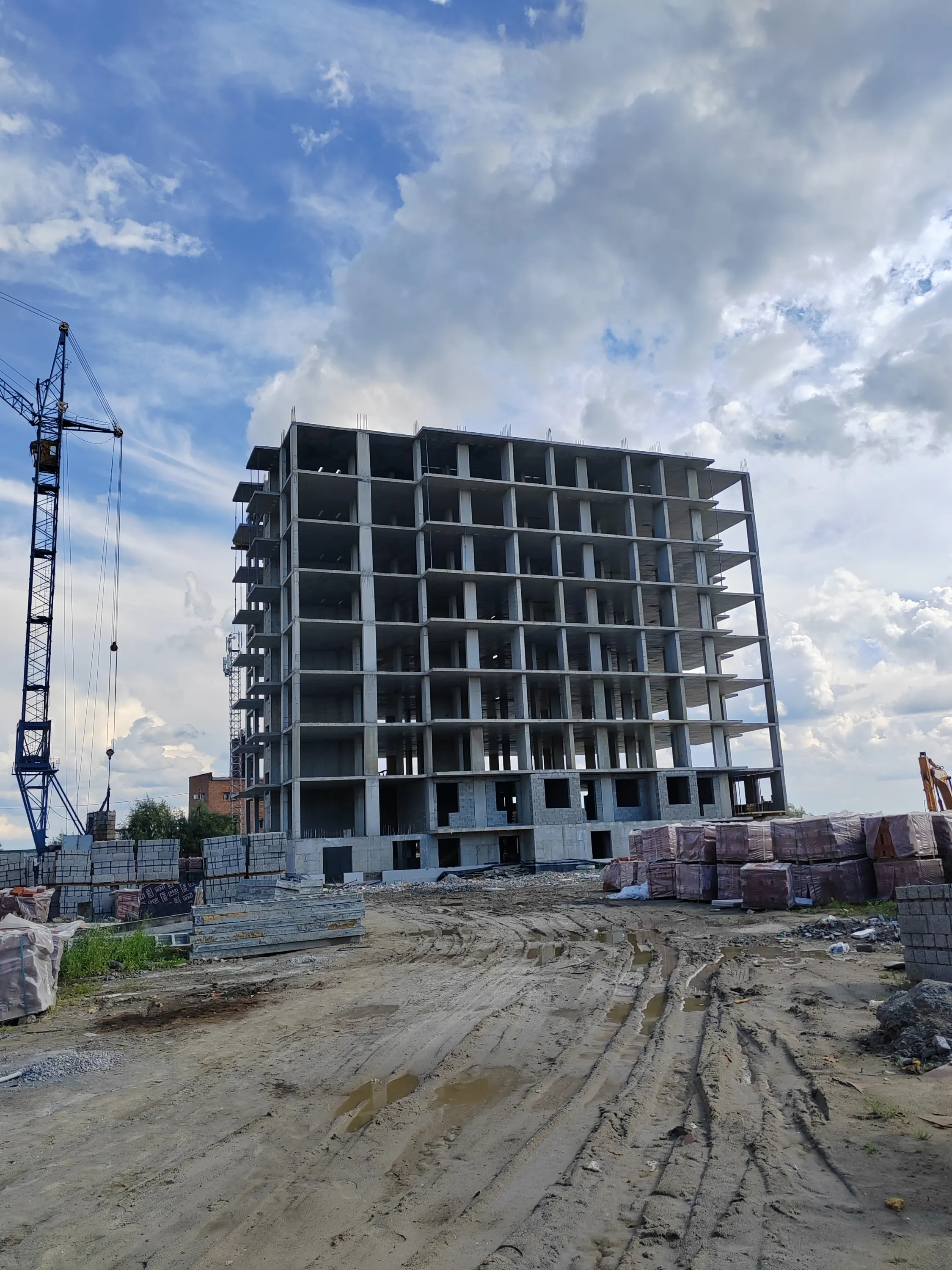 ЖК Конева 9 ход строительства