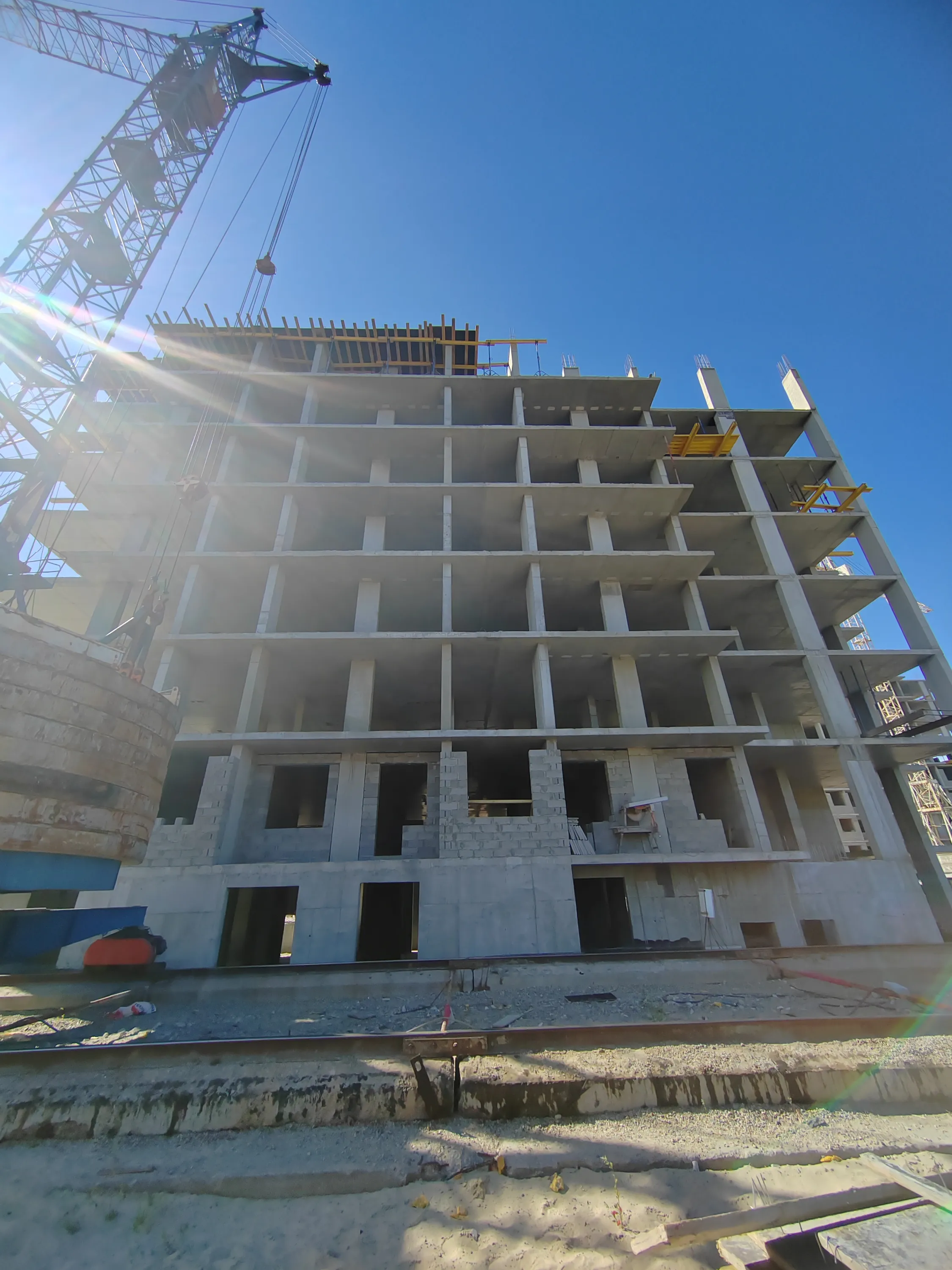 ЖК Конева 9 ход строительства