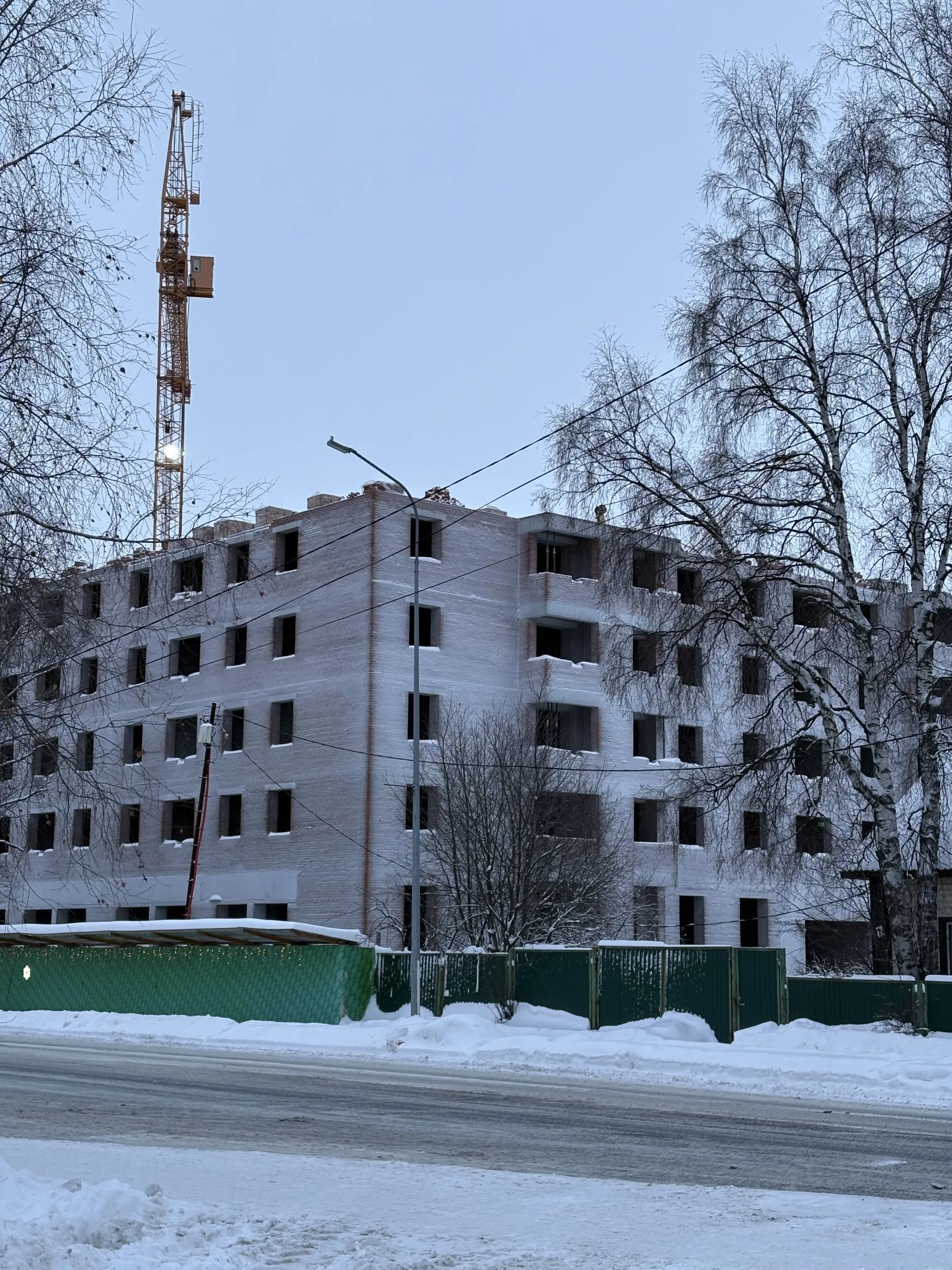 Жилой дом "Знаменский" ход строительства