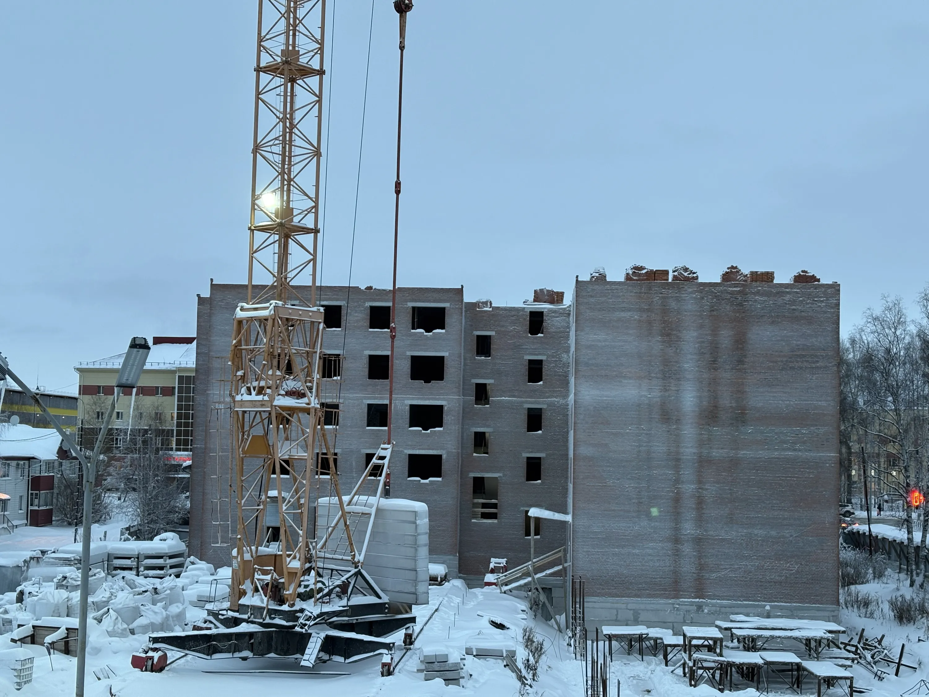 Жилой дом "Знаменский" ход строительства