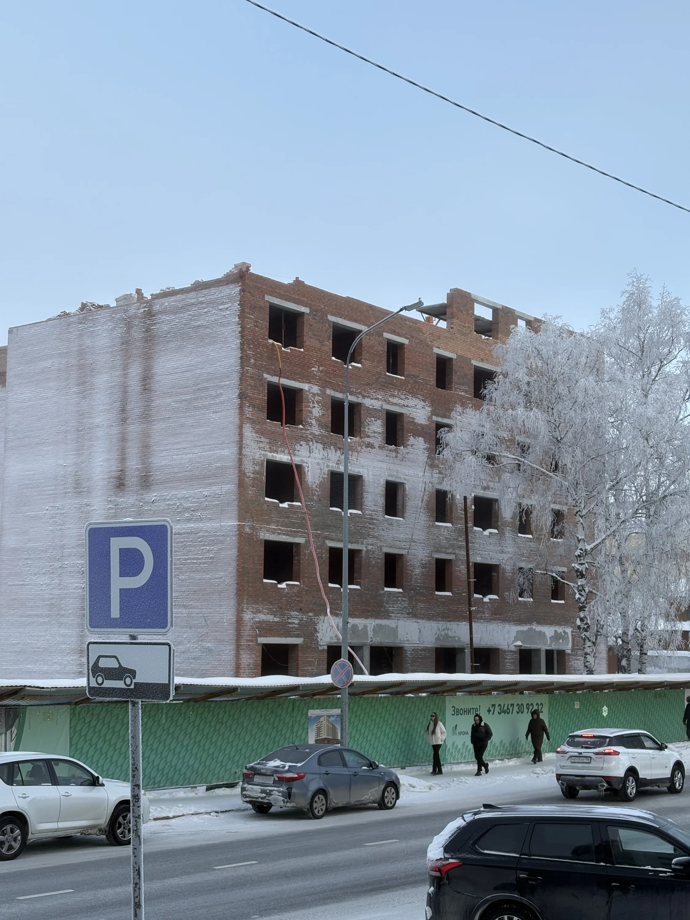 Жилой дом "Знаменский" ход строительства