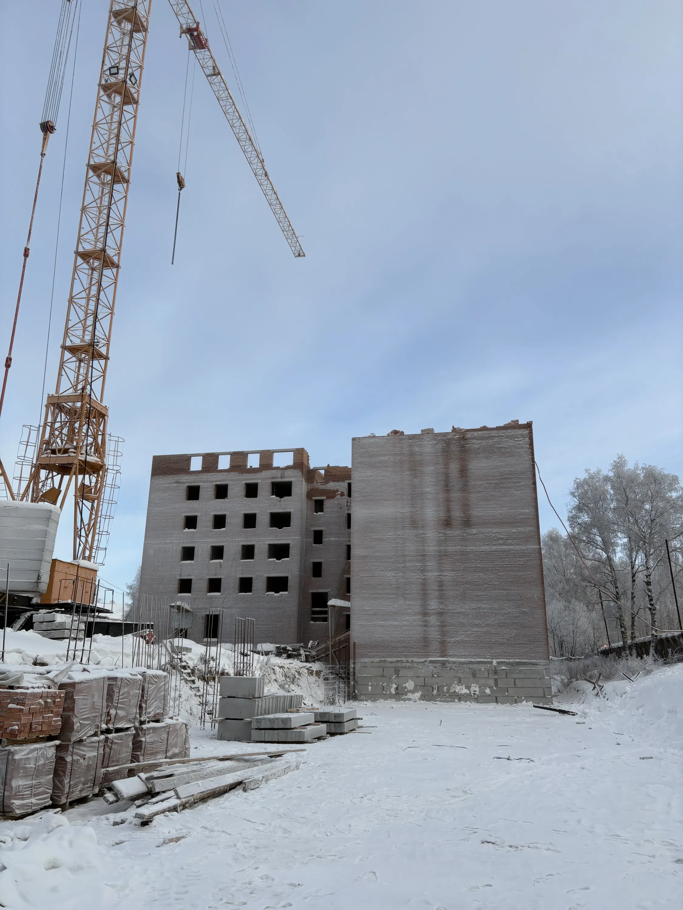 Жилой дом "Знаменский" ход строительства