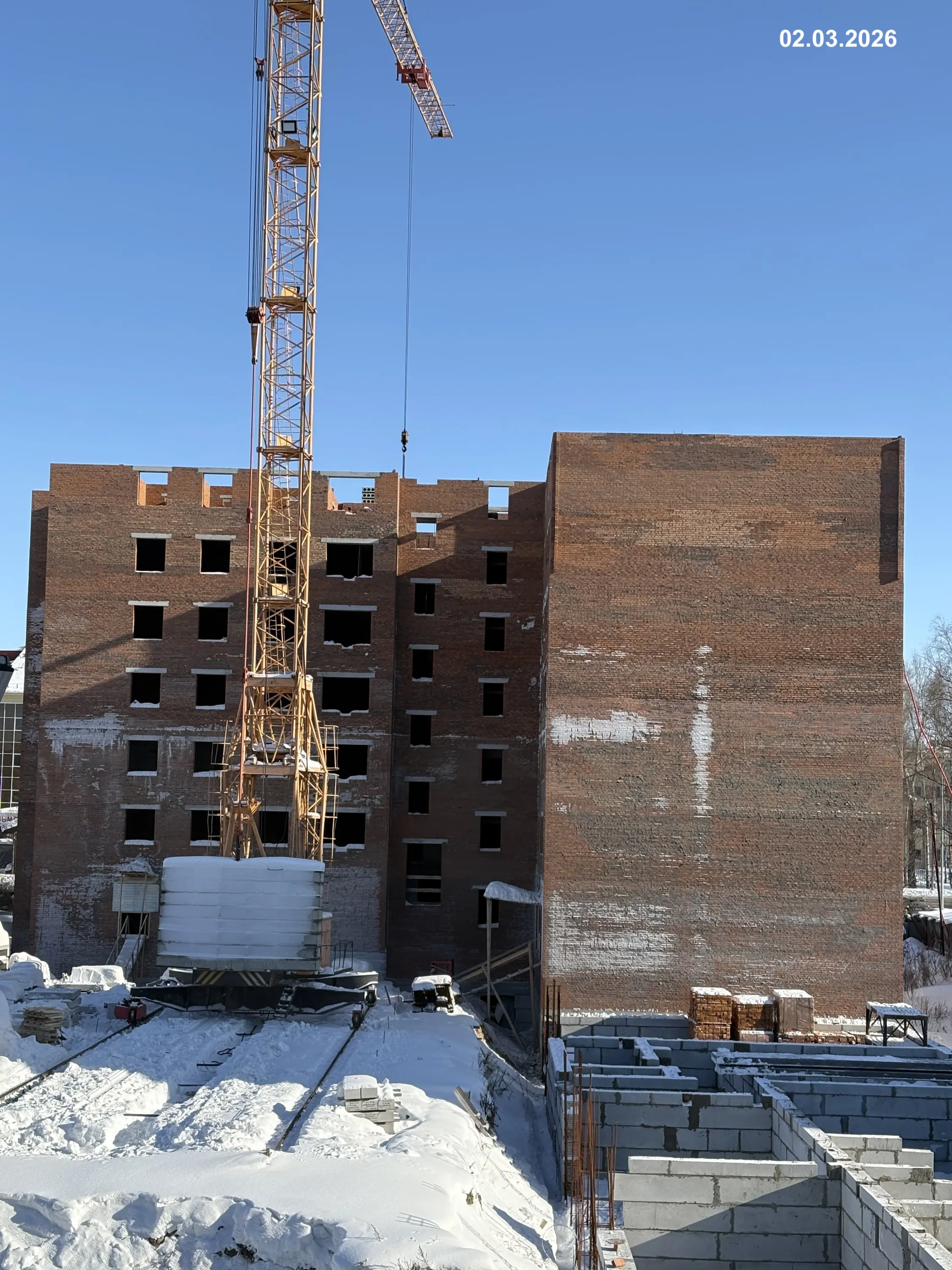 Жилой дом "Знаменский" ход строительства