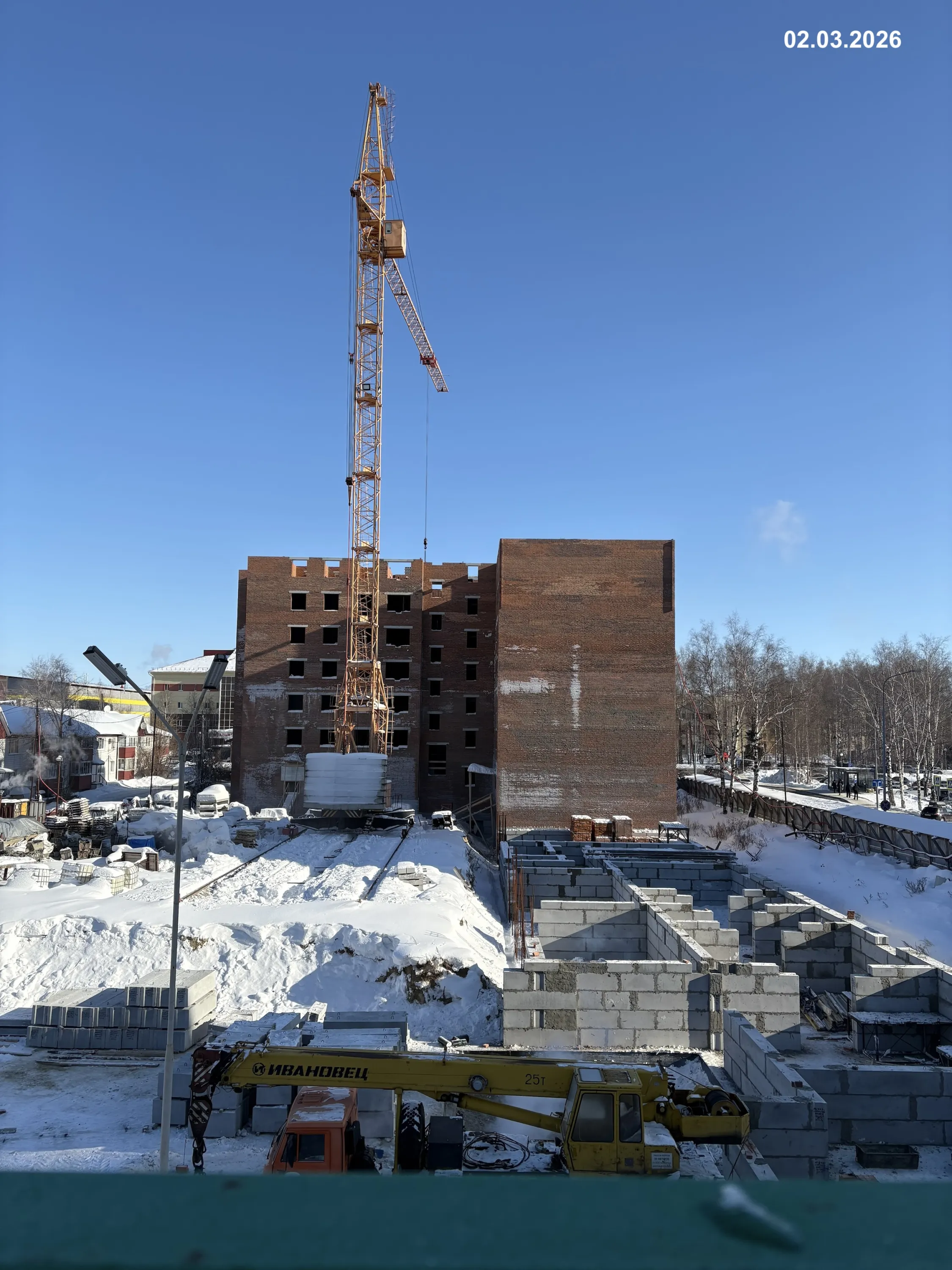 Жилой дом "Знаменский" ход строительства