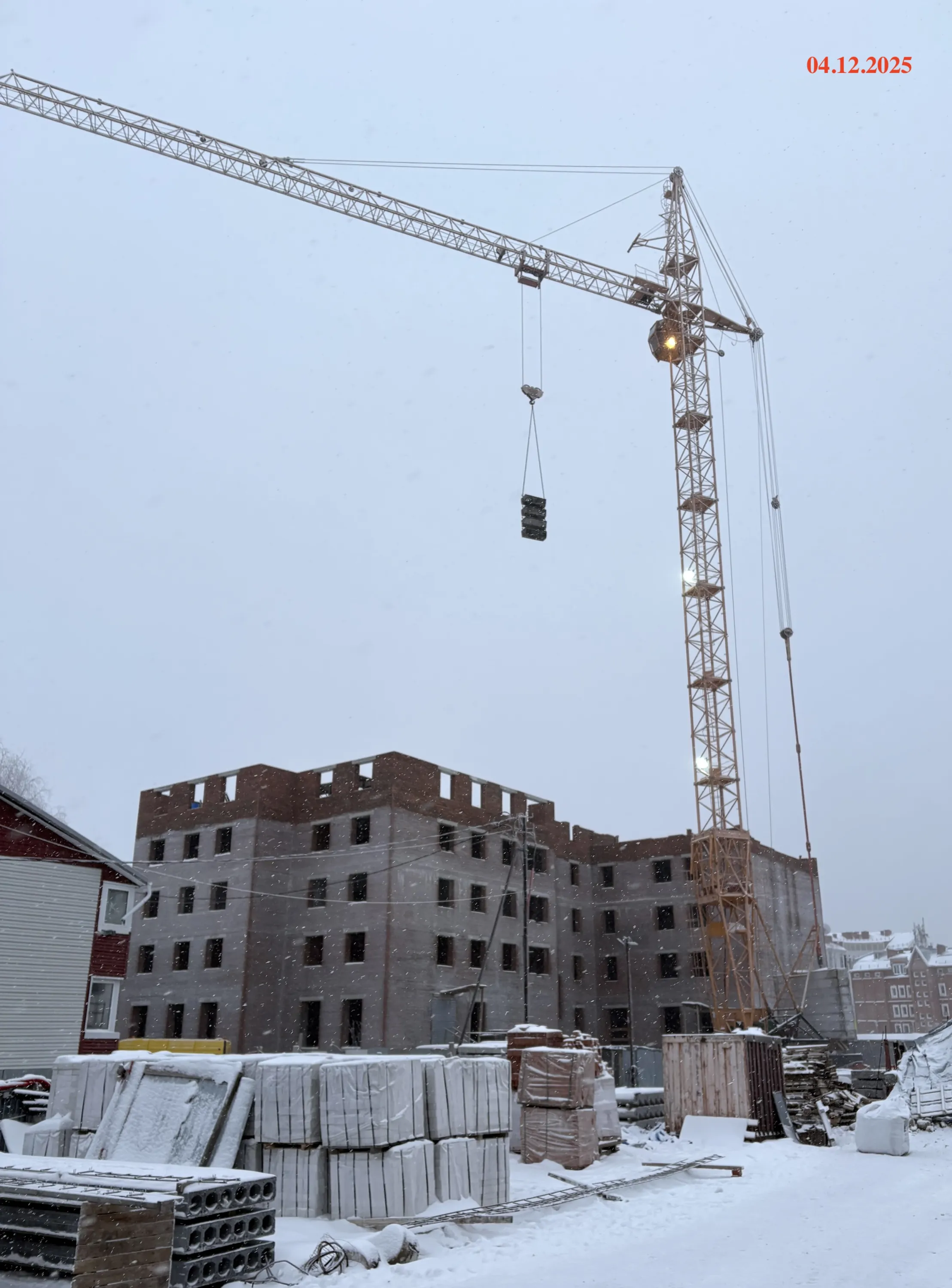 Жилой дом "Знаменский" ход строительства
