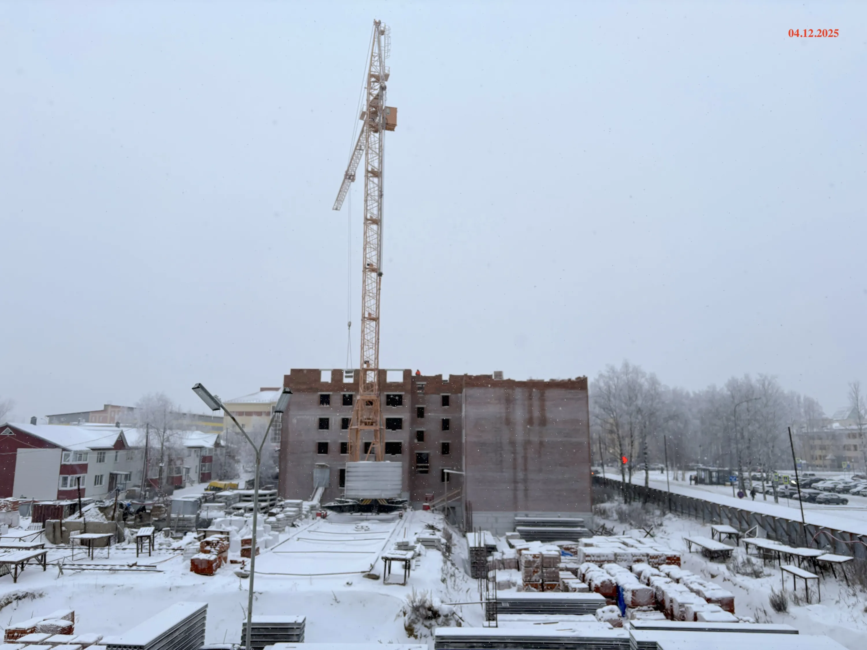 Жилой дом "Знаменский" ход строительства