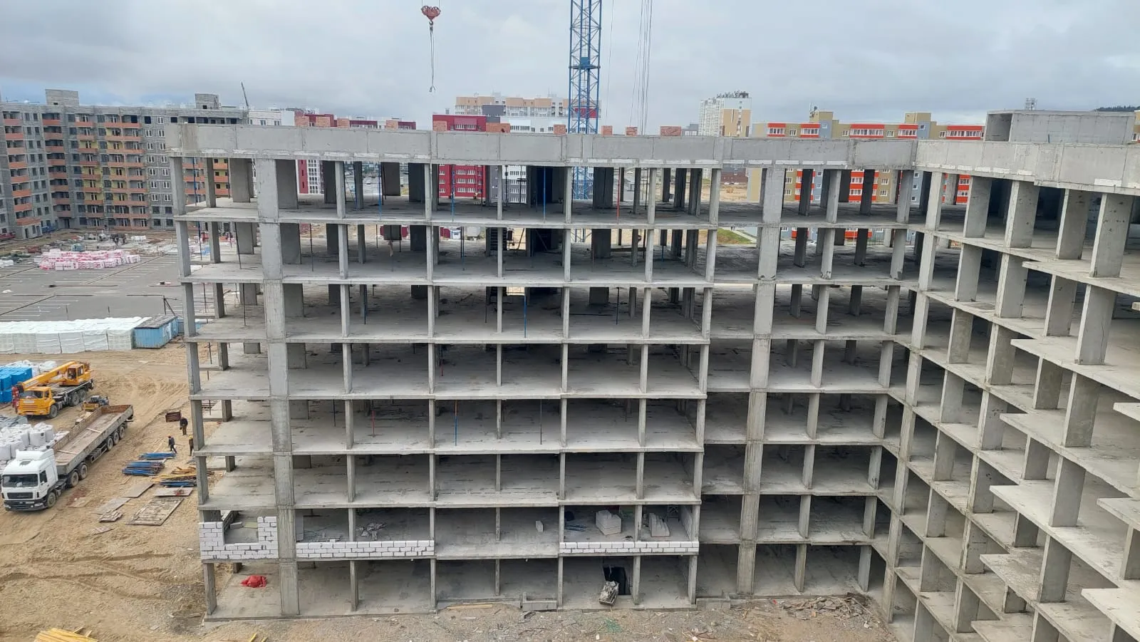 ЖК Дом по ул Самаровская ход строительства