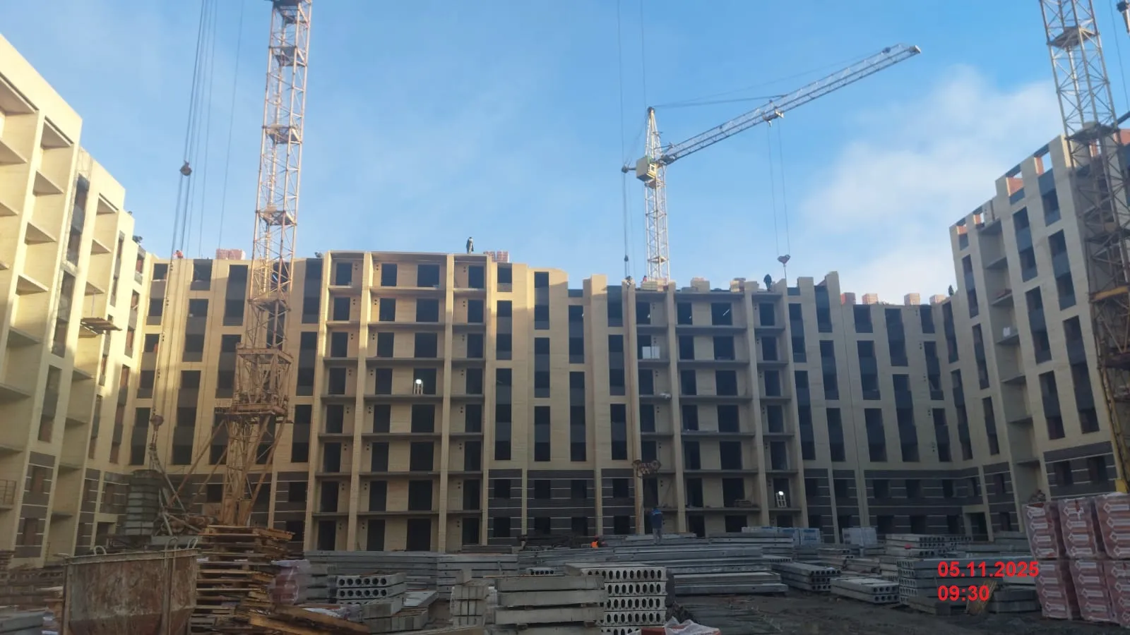 ЖК Мирный ход строительства