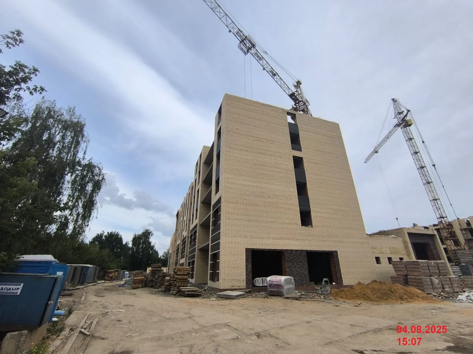 ЖК Мирный ход строительства
