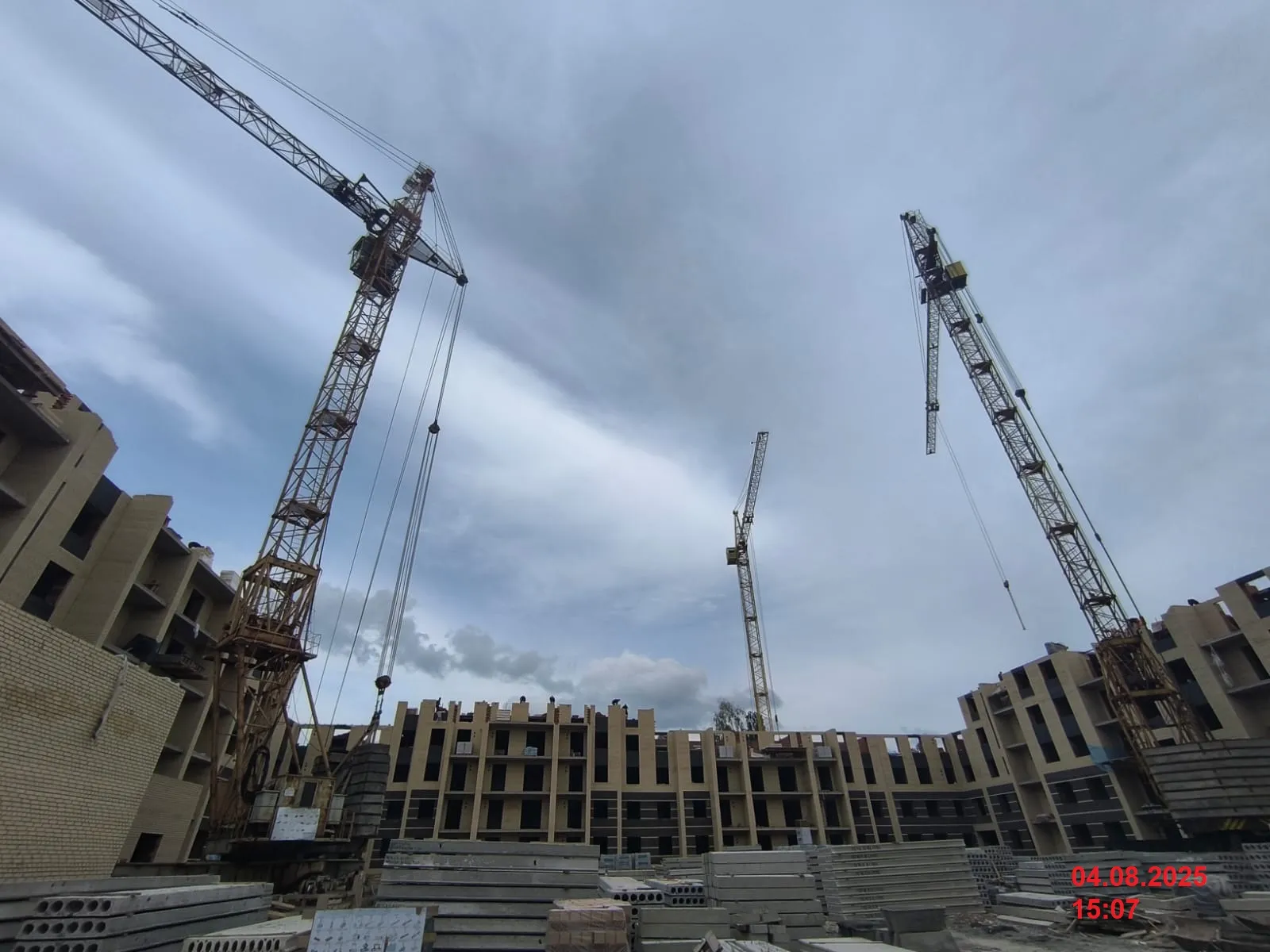 ЖК Мирный ход строительства