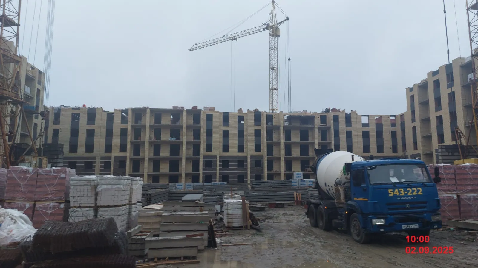 ЖК Мирный ход строительства