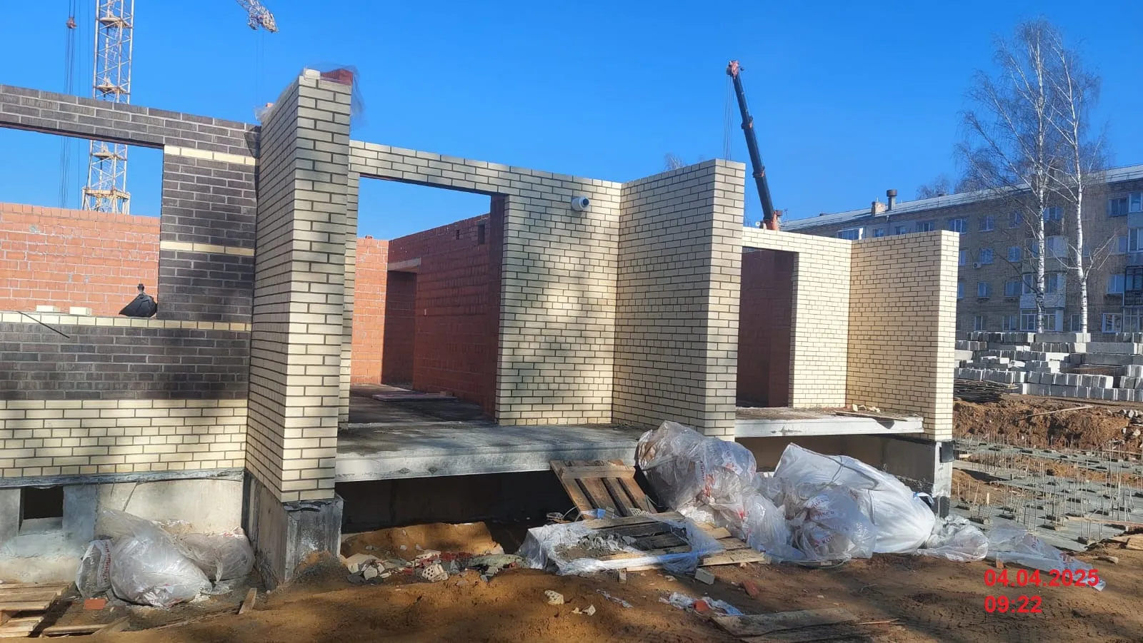 ЖК Мирный ход строительства