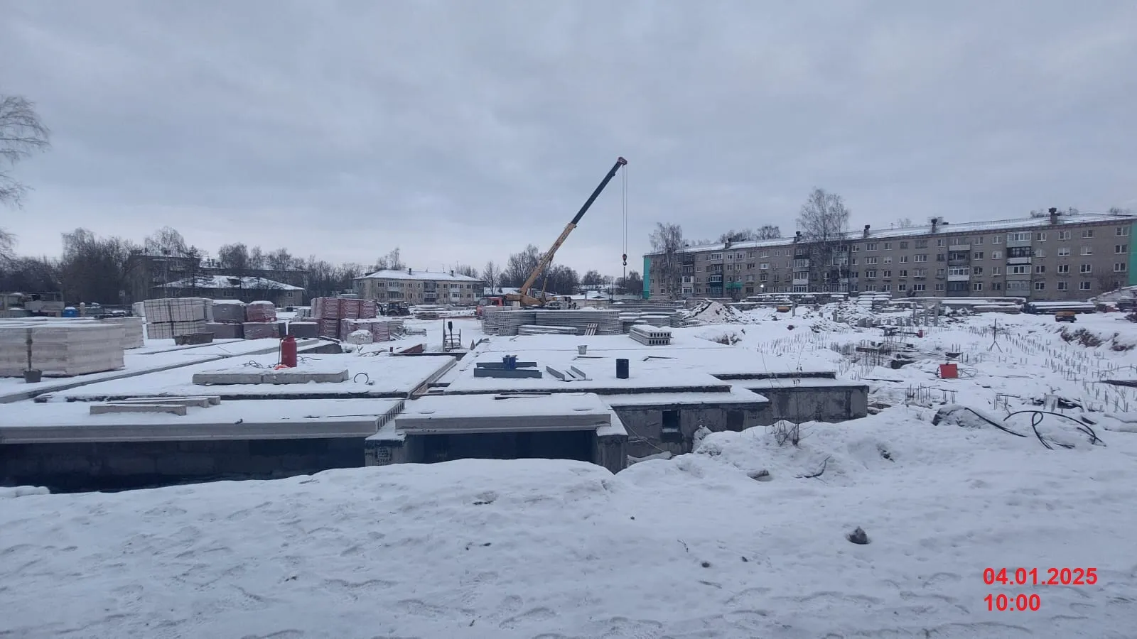 ЖК Мирный ход строительства