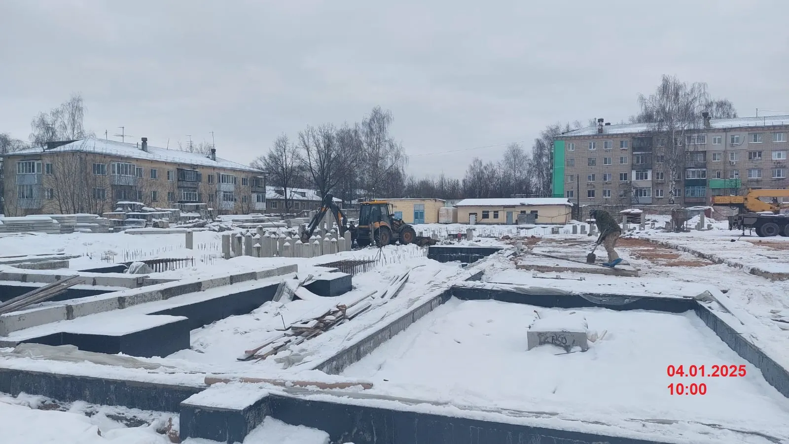 ЖК Мирный ход строительства
