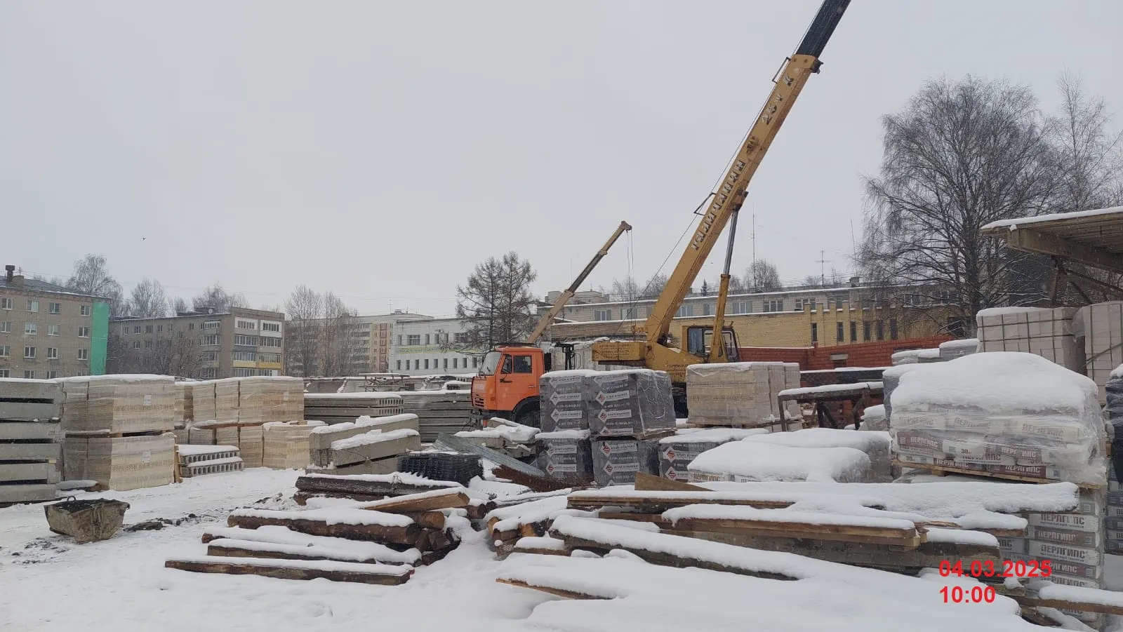 ЖК Мирный ход строительства