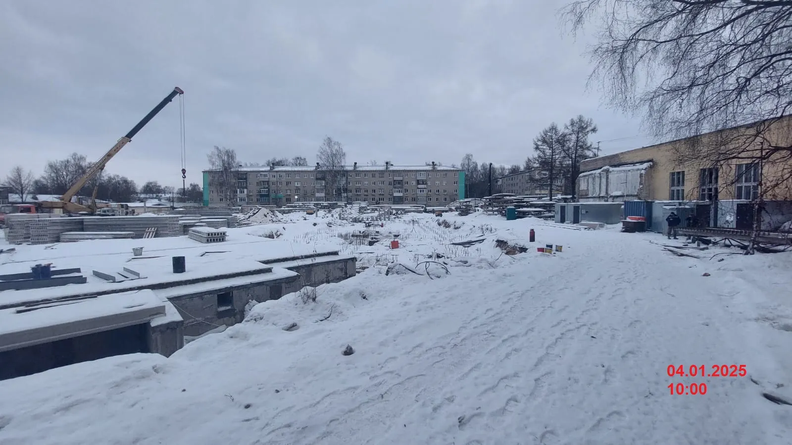 ЖК Мирный ход строительства