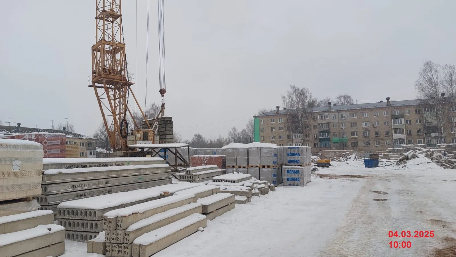 ЖК Мирный ход строительства