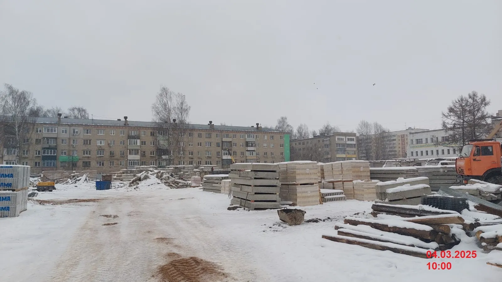 ЖК Мирный ход строительства