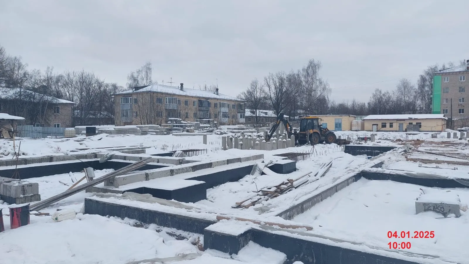 ЖК Мирный ход строительства
