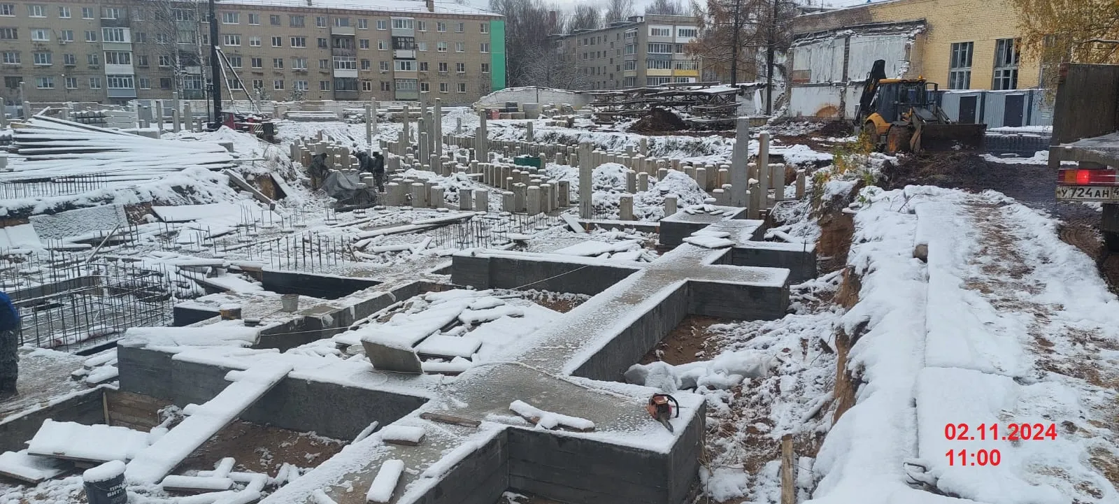 ЖК Мирный ход строительства