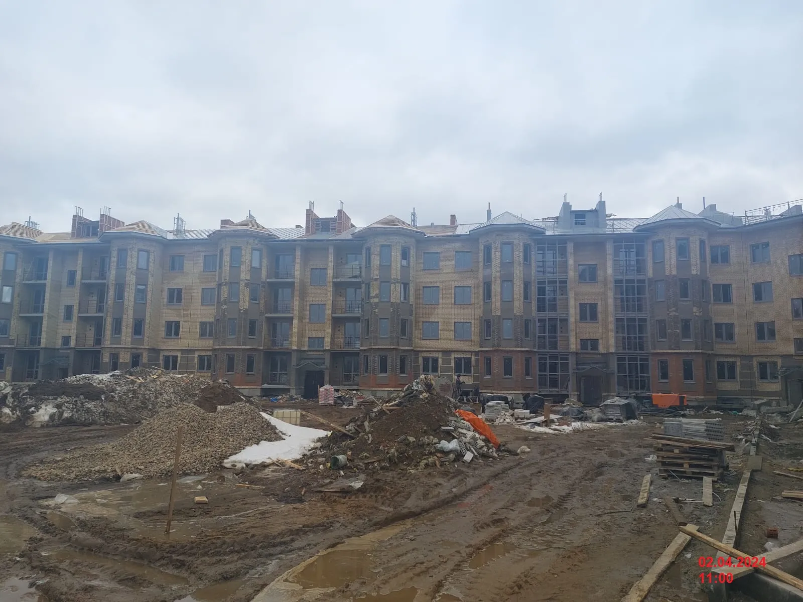 На Московской ход строительства