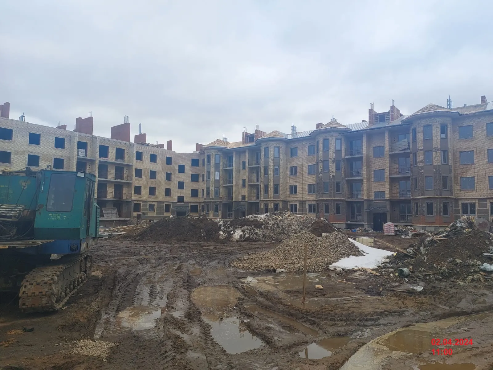 На Московской ход строительства