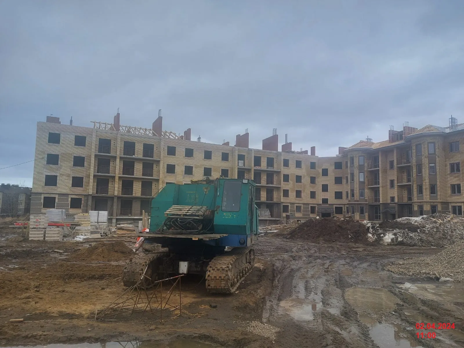 На Московской ход строительства