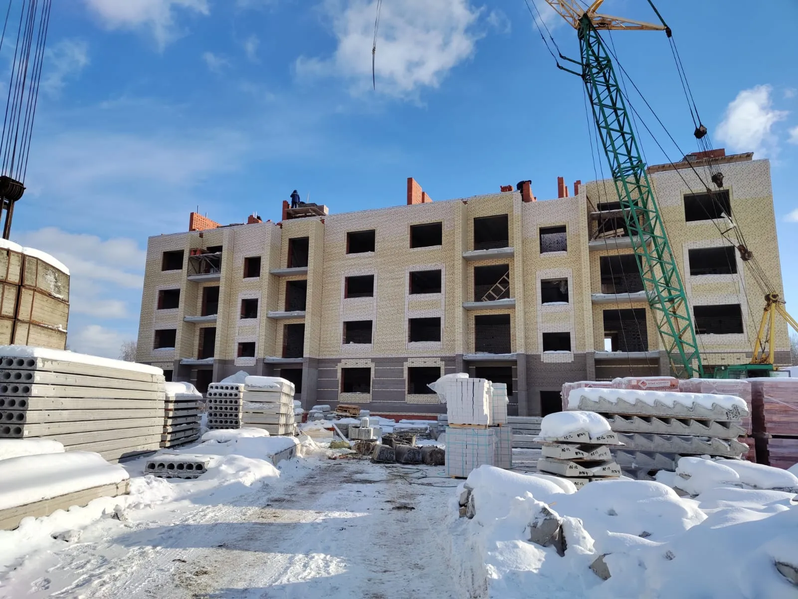 На Московской ход строительства