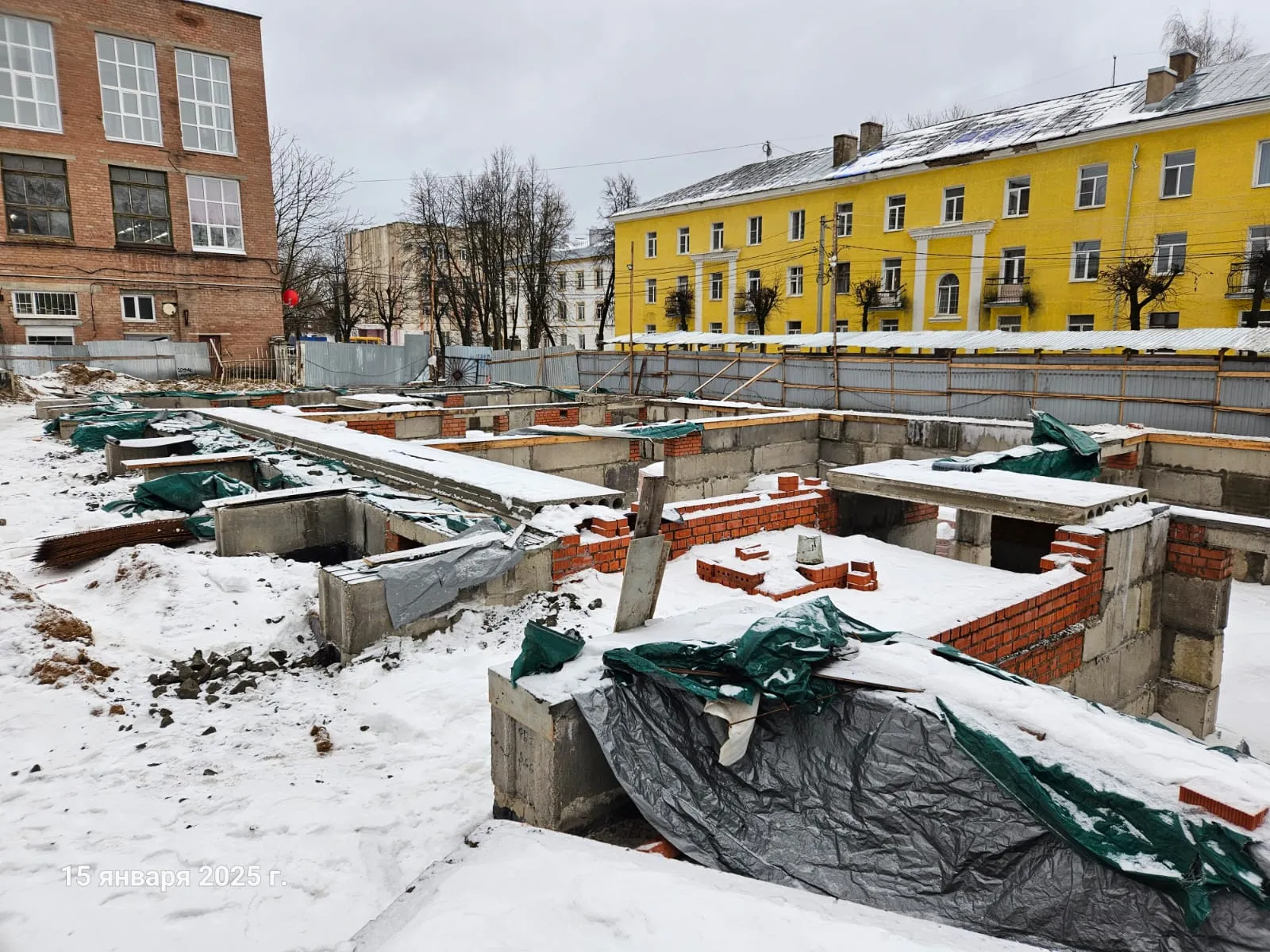 ЖК "Коммунар" ход строительства