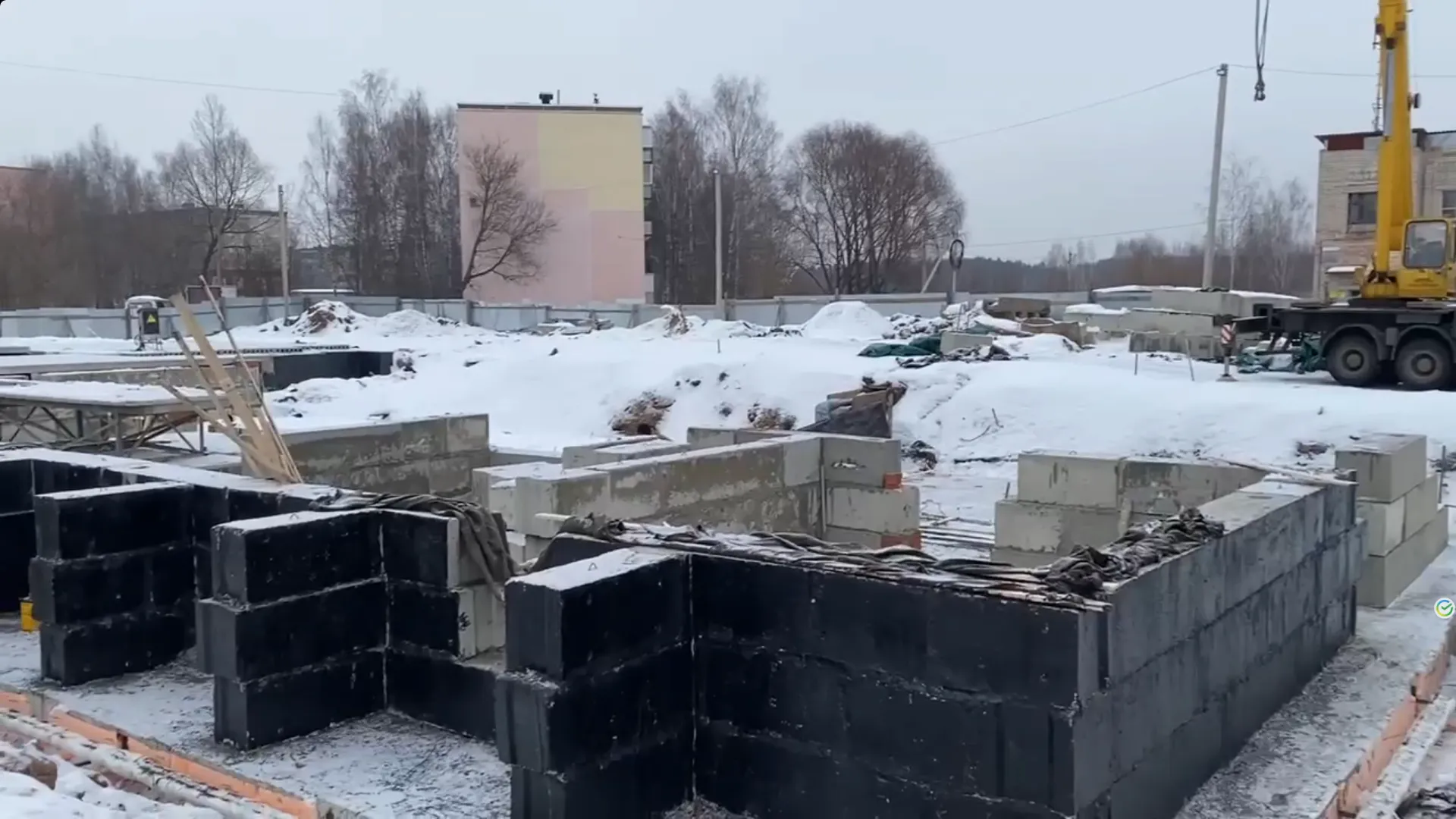 ЖК Высотка на Боровой ход строительства