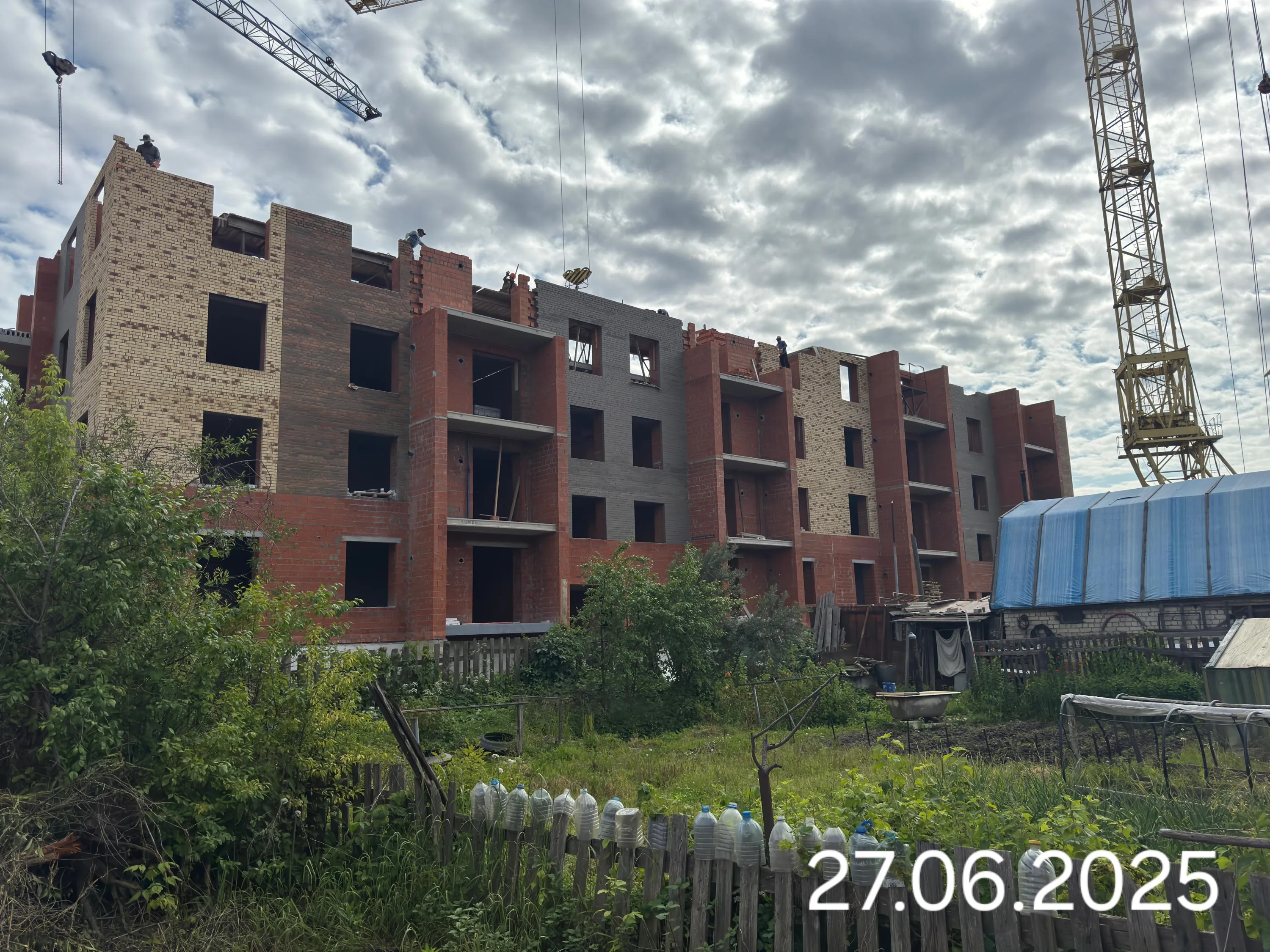 ЖК Патриот ход строительства