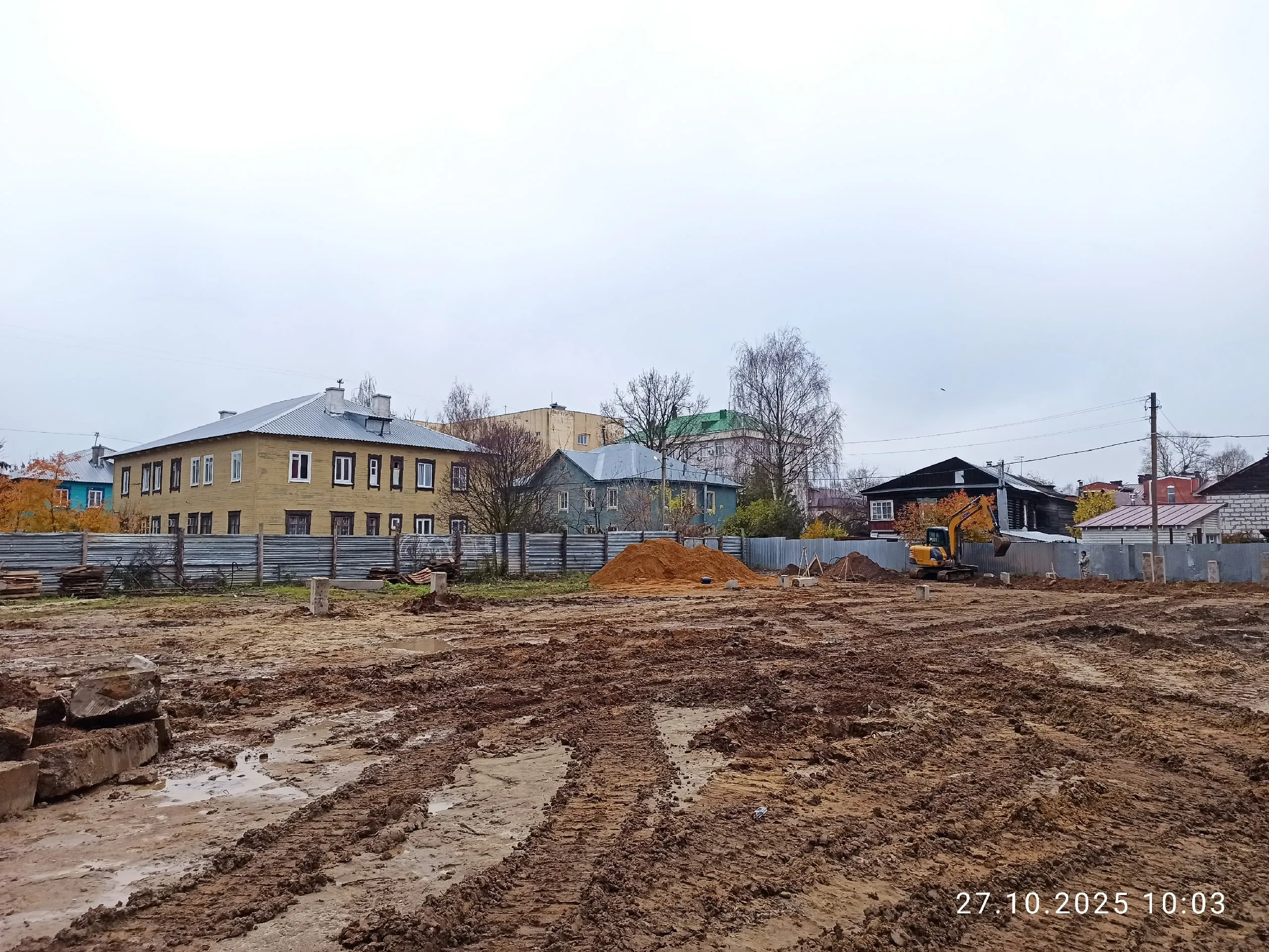 По ул Красноармейская ход строительства
