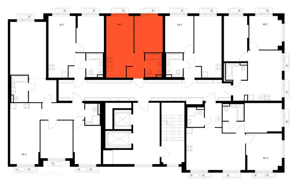 1 комн. в ЖК Саларьево парк
