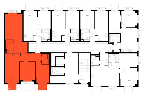 3 комн. в ЖК Саларьево парк