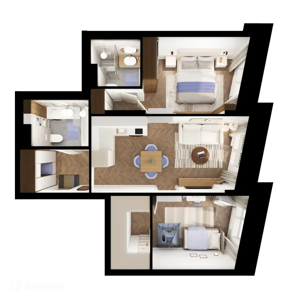 2 комн. в ЖК Саларьево парк