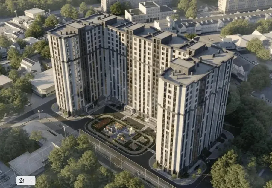 Планировка студии квартиры 114.4 м² в ЖК Аквамарин, г. Махачкала — фото 1